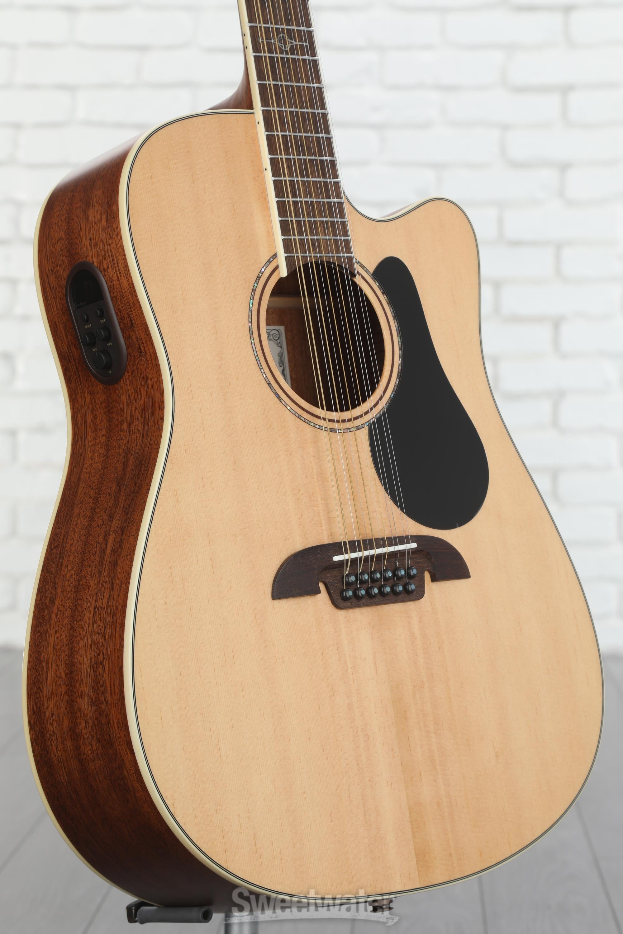 Photo of Alvarez AD60ce Artist Series 12-string Acoustic-electric Guitar - Natural