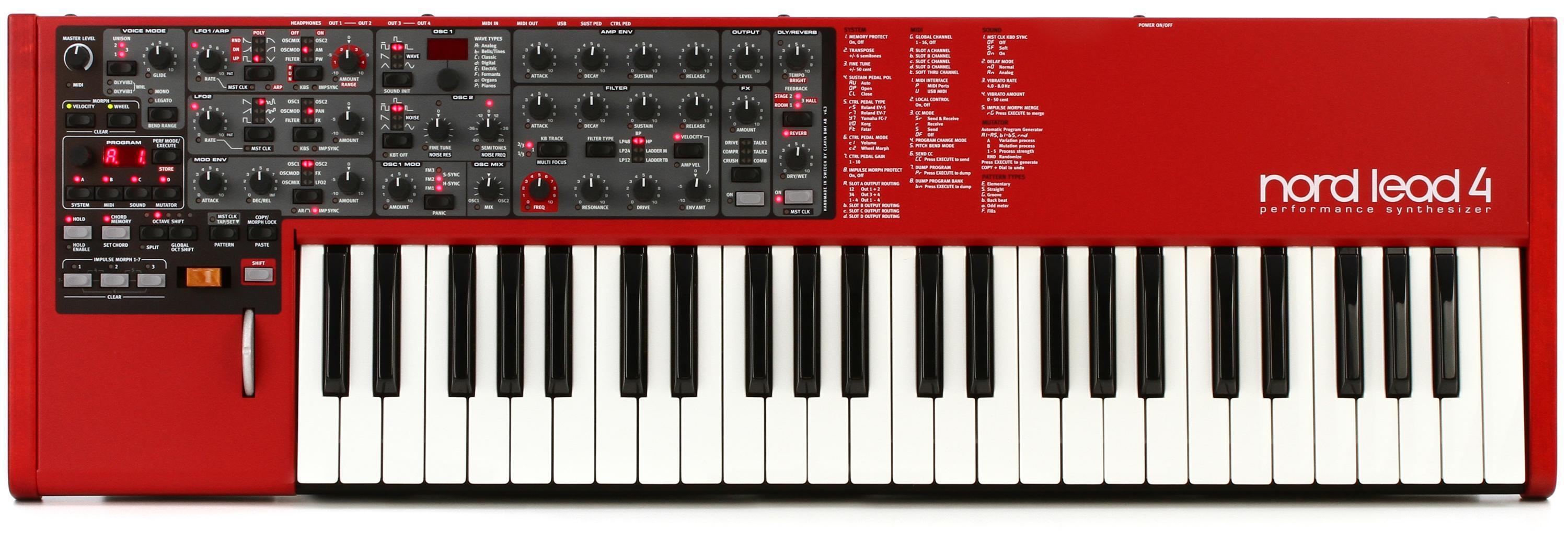 Nord Lead 4 Analog Modeling Synthesizer | Sweetwater