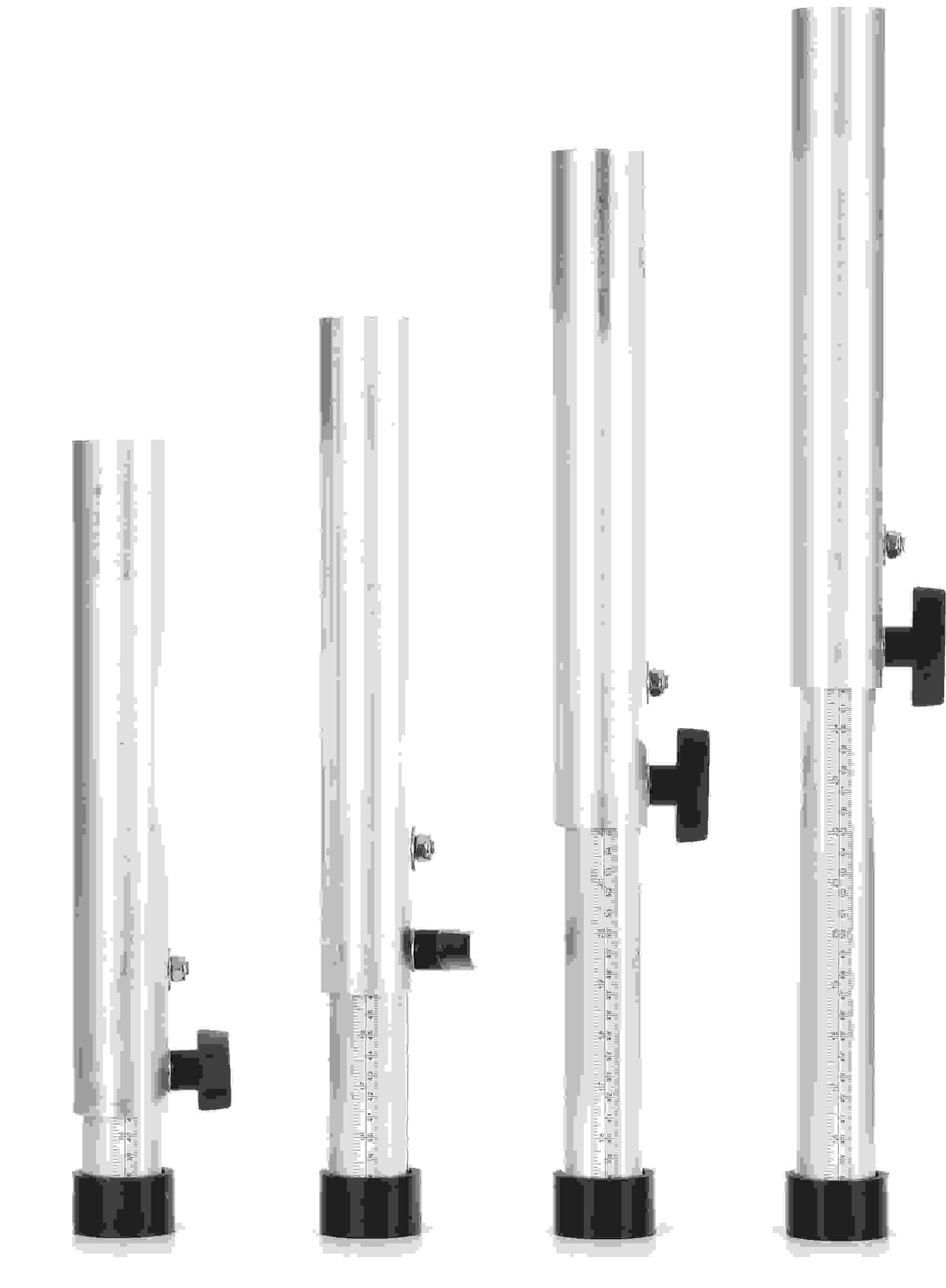 QuickLock QL4TL1 16-inch to 24-inch Telescoping Adjustment Legs - 4-pack