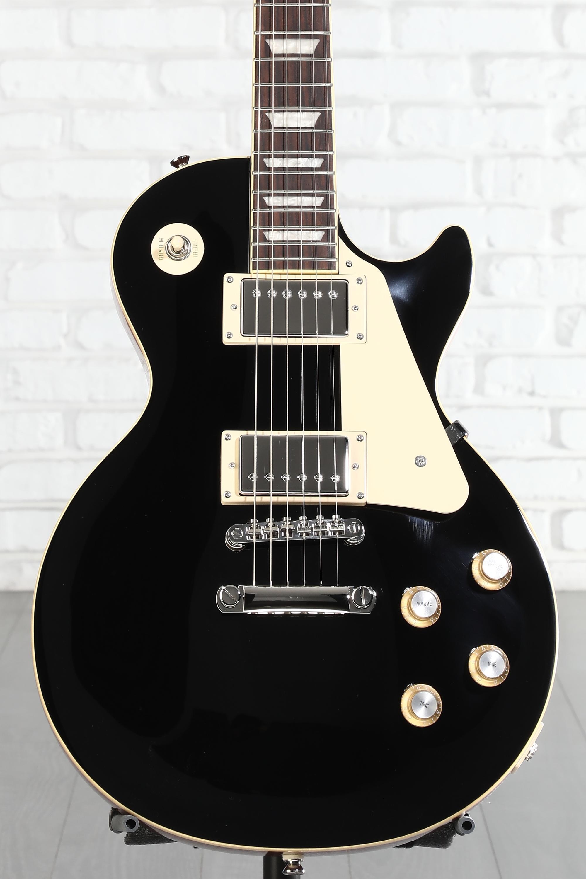 Epiphone Les Paul Standard '60s Electric Guitar - Ebony | Sweetwater
