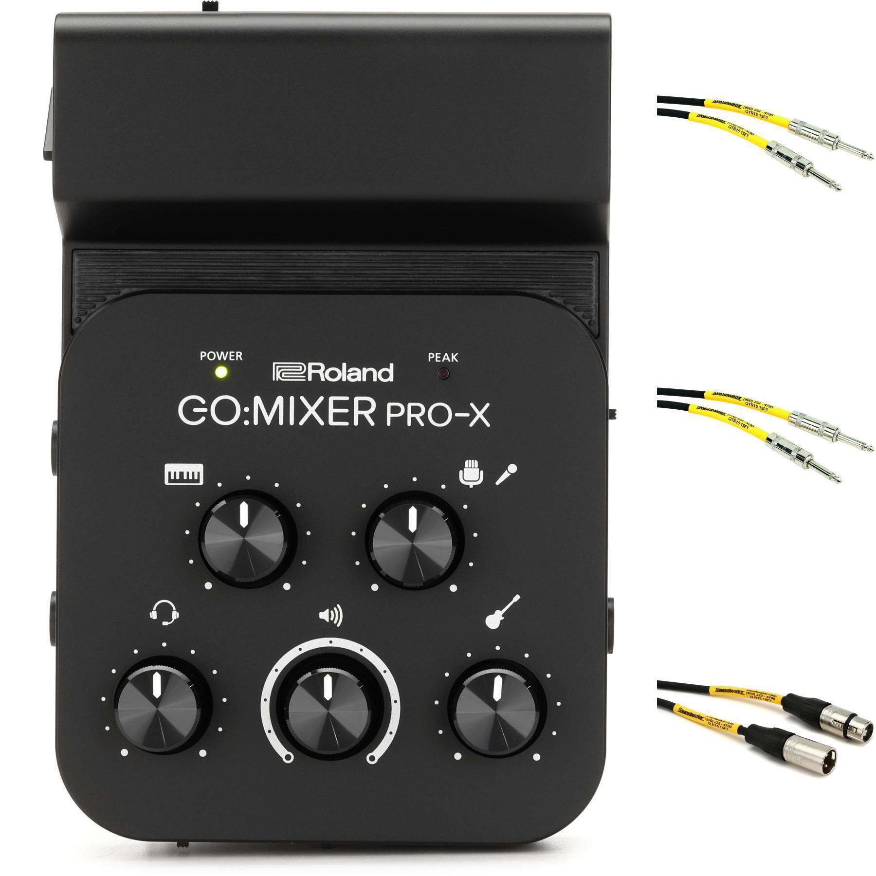 Roland GO:MIXER PRO-X Audio Mixer for Smartphones | Sweetwater