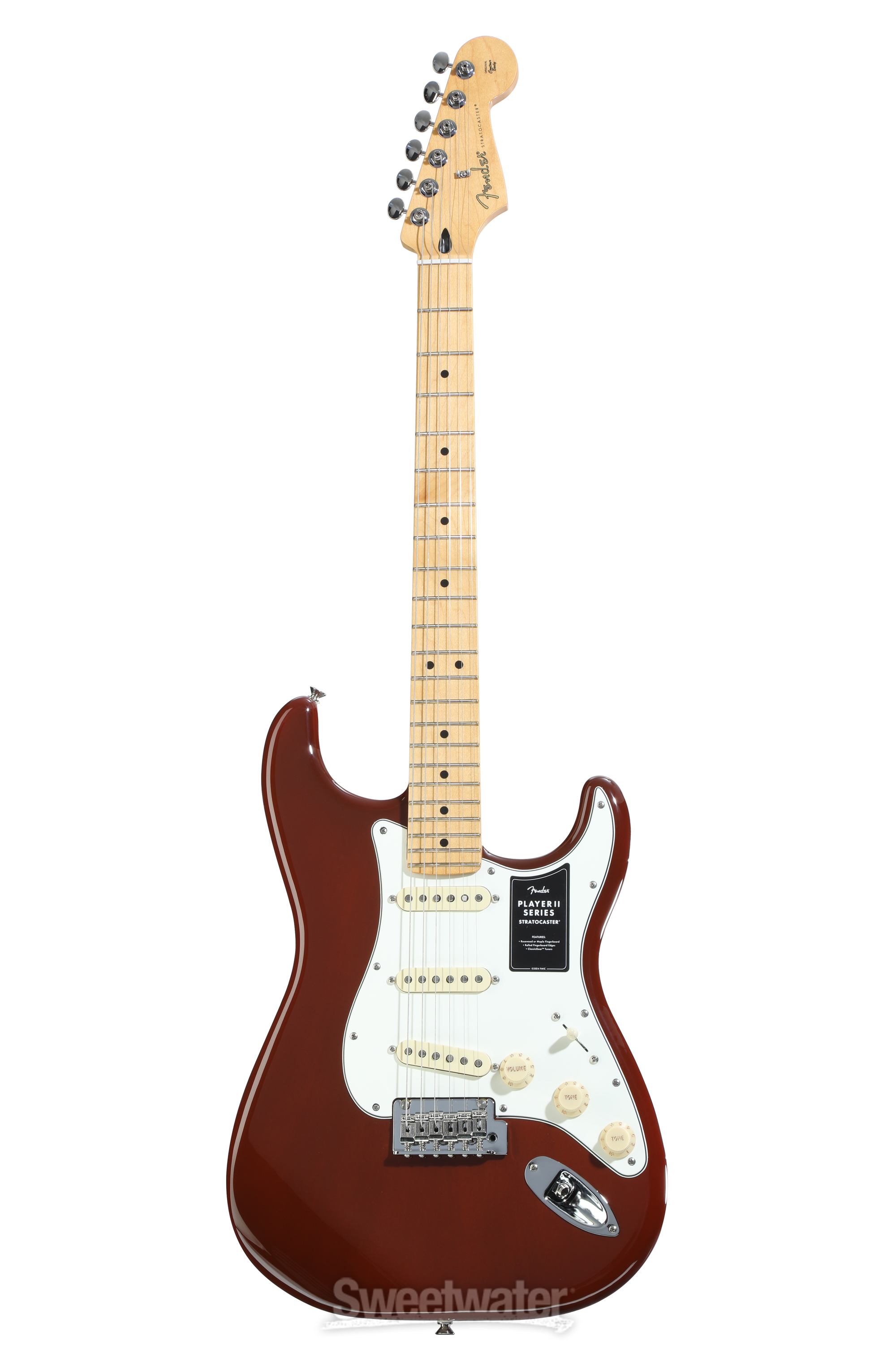 Fender Player II Stratocaster Electric Guitar - Transparent Mocha