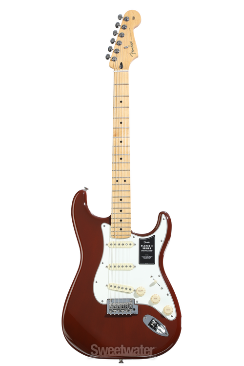 Fender Player Stratocaster （値下げ◯） Fender Player II Stratocaster Electric Guitar - Transparent Mocha