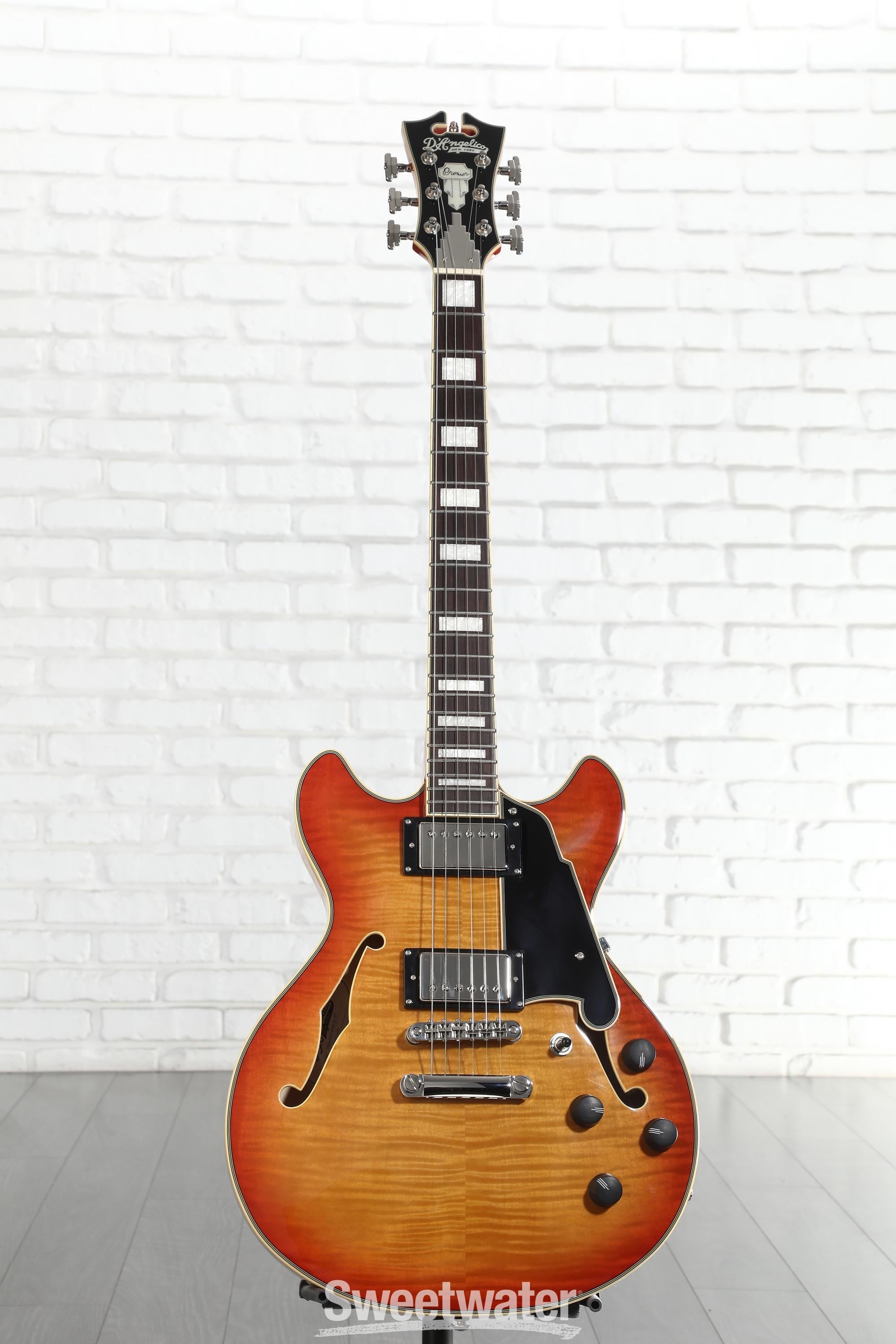 D'Angelico Premier Mini DC XT Semi-hollowbody Electric Guitar