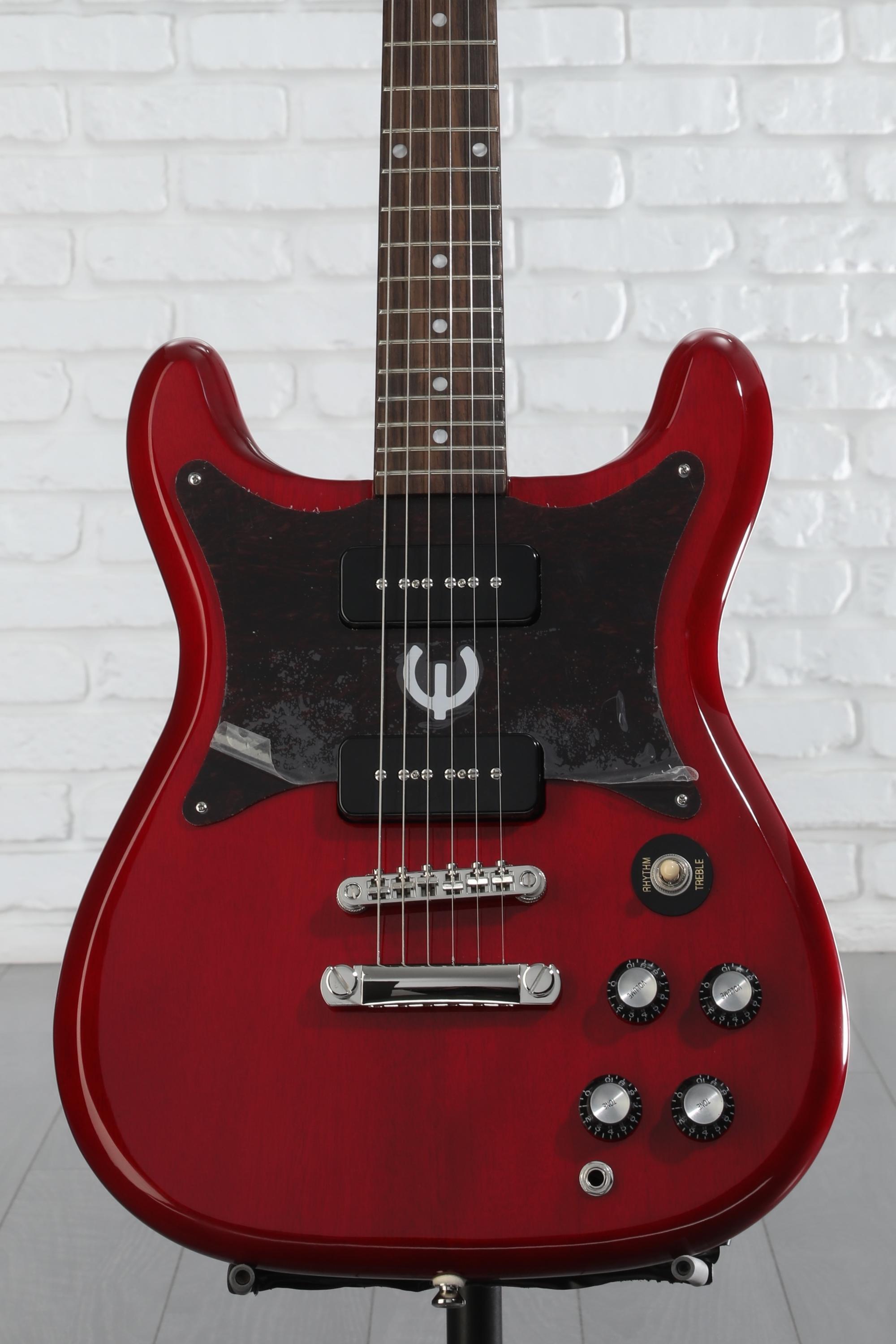 Epiphone Wilshire P-90s Electric Guitar - Cherry | Sweetwater