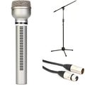 Photo of Warm Audio WA-19 Dynamic Studio Microphone with Stand and Cable - Nickel
