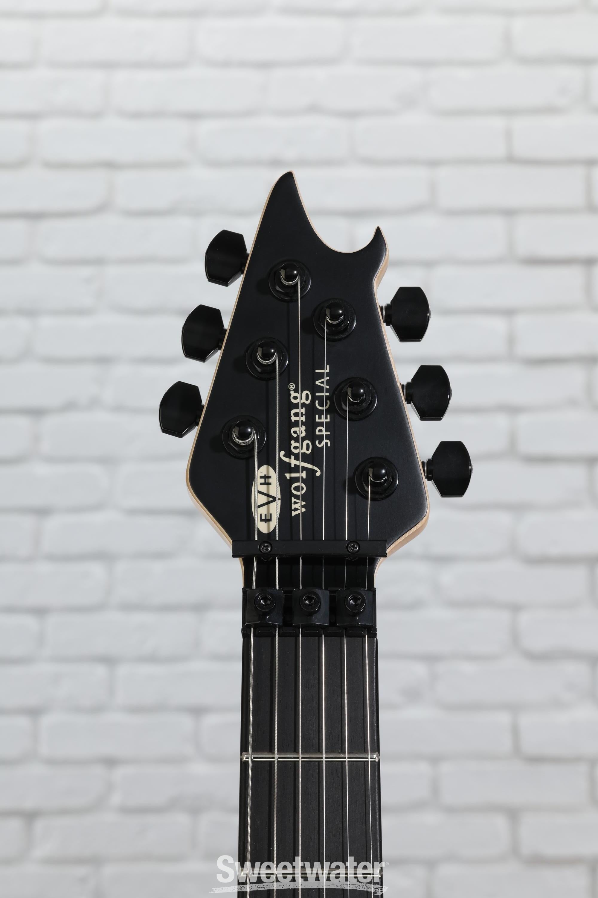 ギター EVH Wolfgang Special Stealth Black EVH Wolfgang Special Electric Guitar - Stealth Black