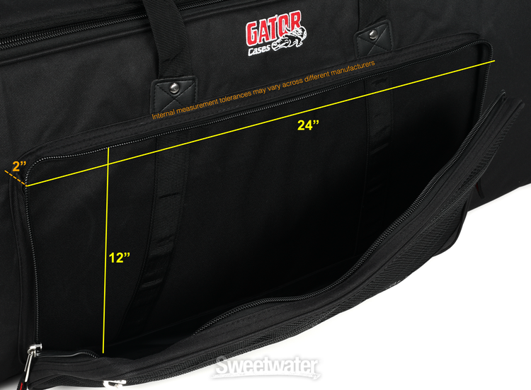 Gator GKB-88 SLXL Keyboard Gig Bag | Sweetwater