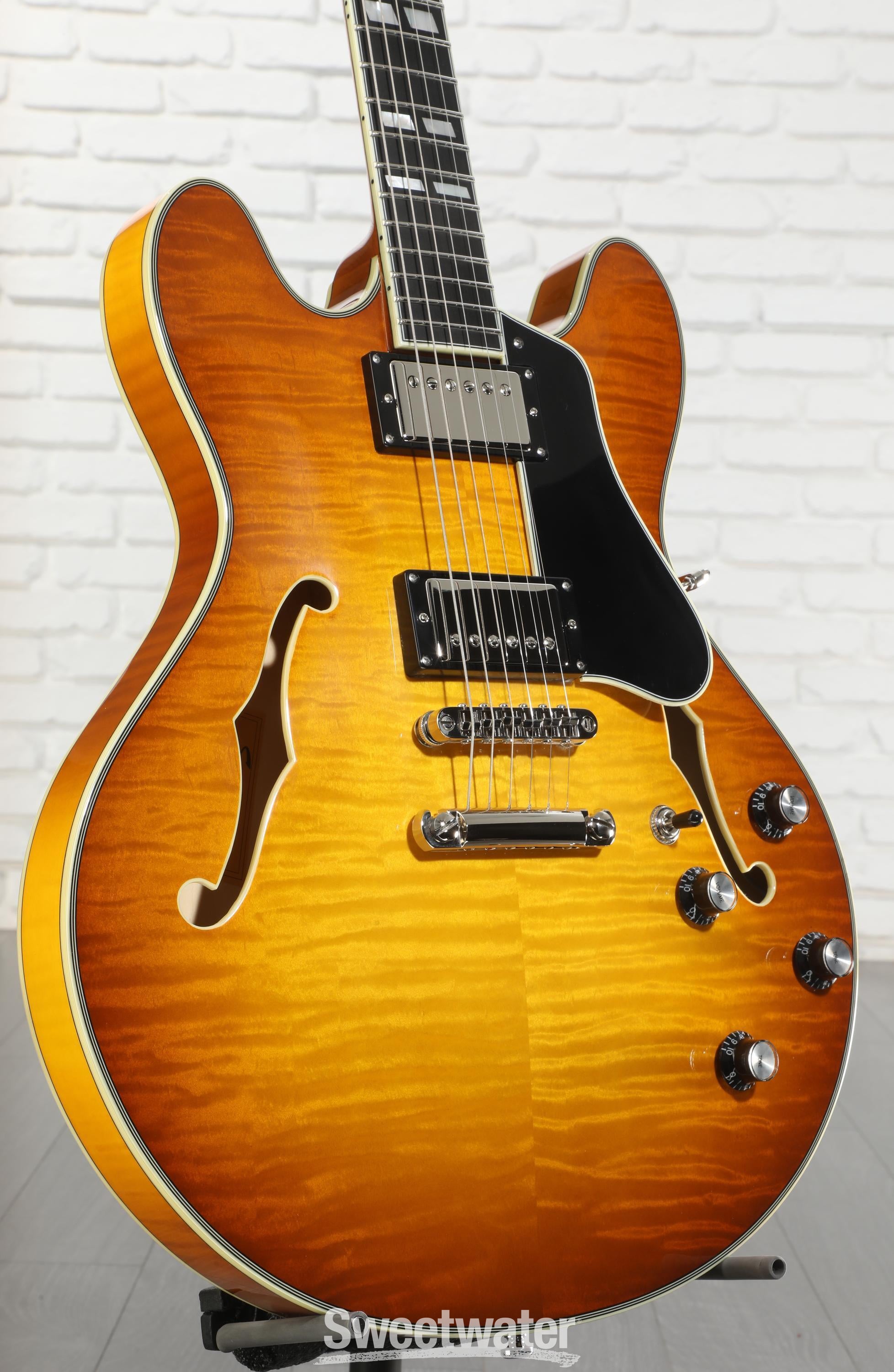 Eastman T486 GOLDBurst セミアコ エレキギター Review: Eastman T486 Goldburst
