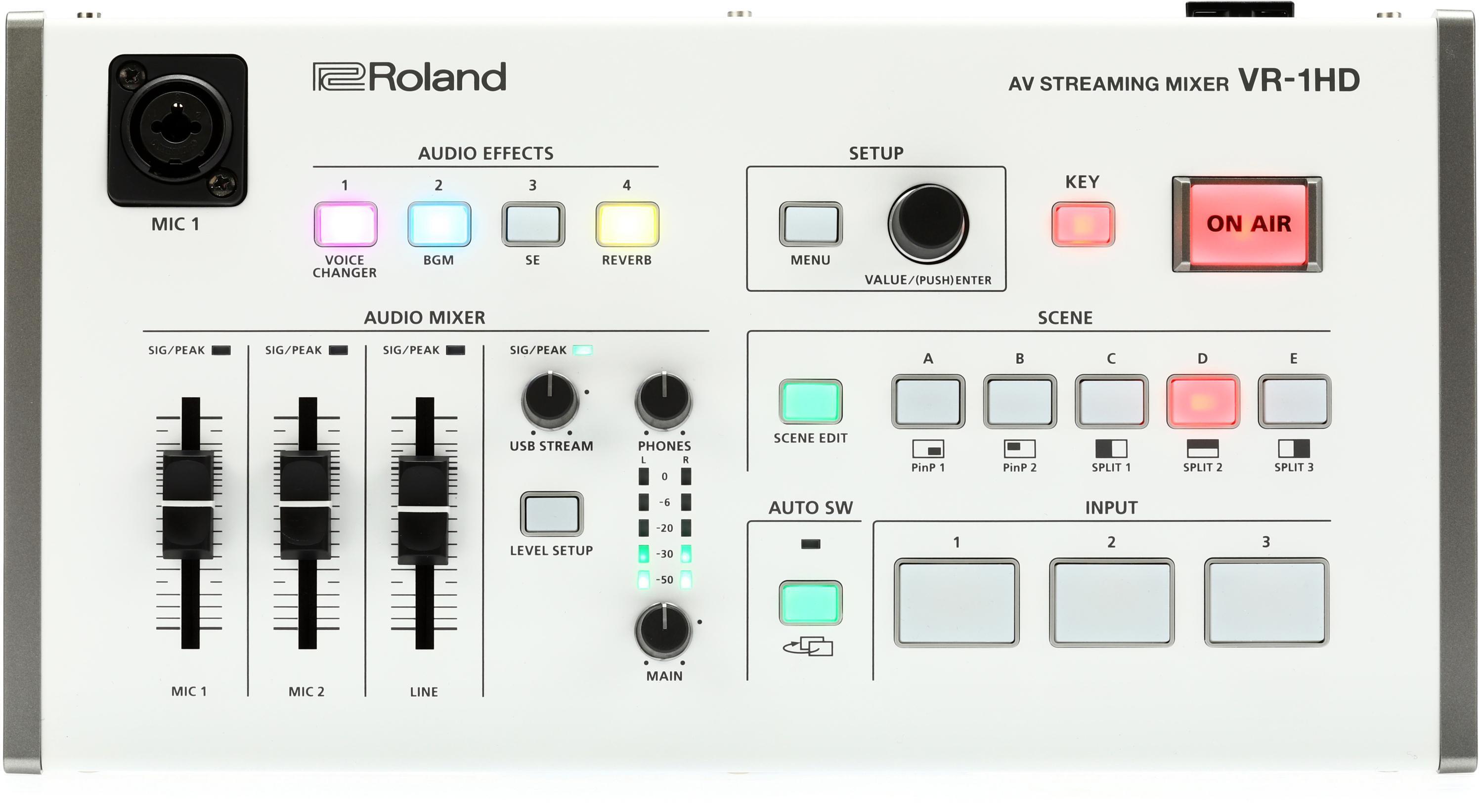 Roland VR-1HD AV Streaming Mixer Sweetwater