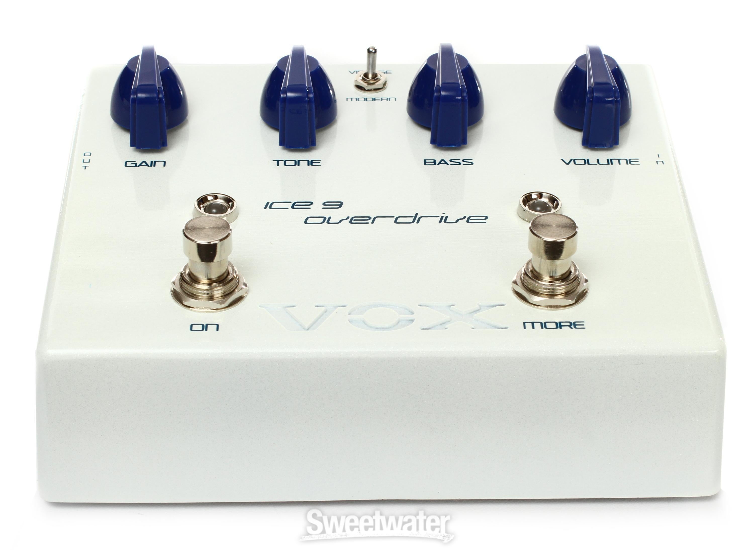 Vox Ice 9 Satriani Overdrive Pedal Reviews | Sweetwater