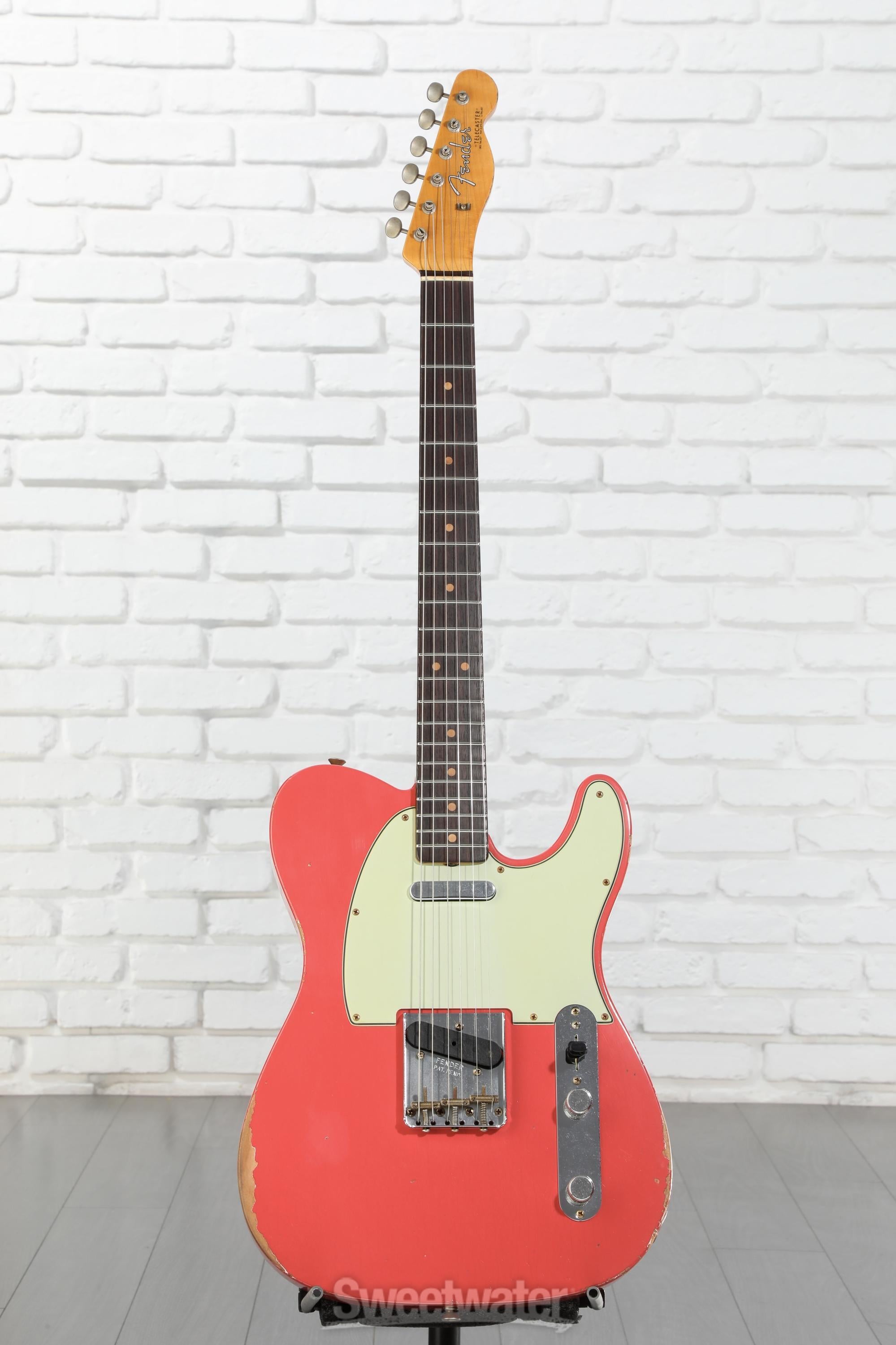 Fender Custom Shop 1963 Telecaster Relic Electric Guitar - Fiesta Fender Custom Shop 1963 Telecaster Relic Electric Guitar - Fiesta
