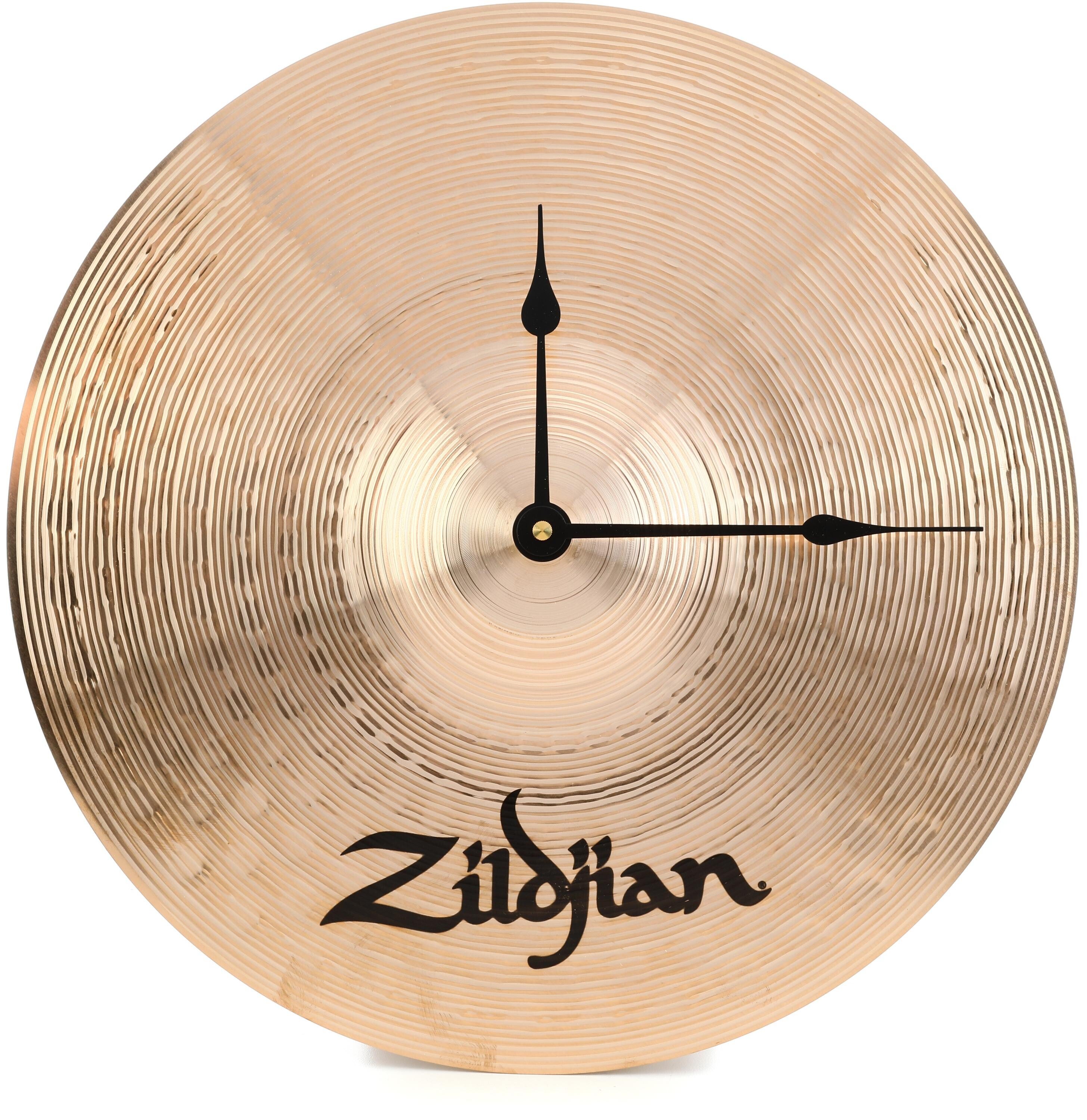 Zildjian Cymbal Clock - 13-inch Diameter