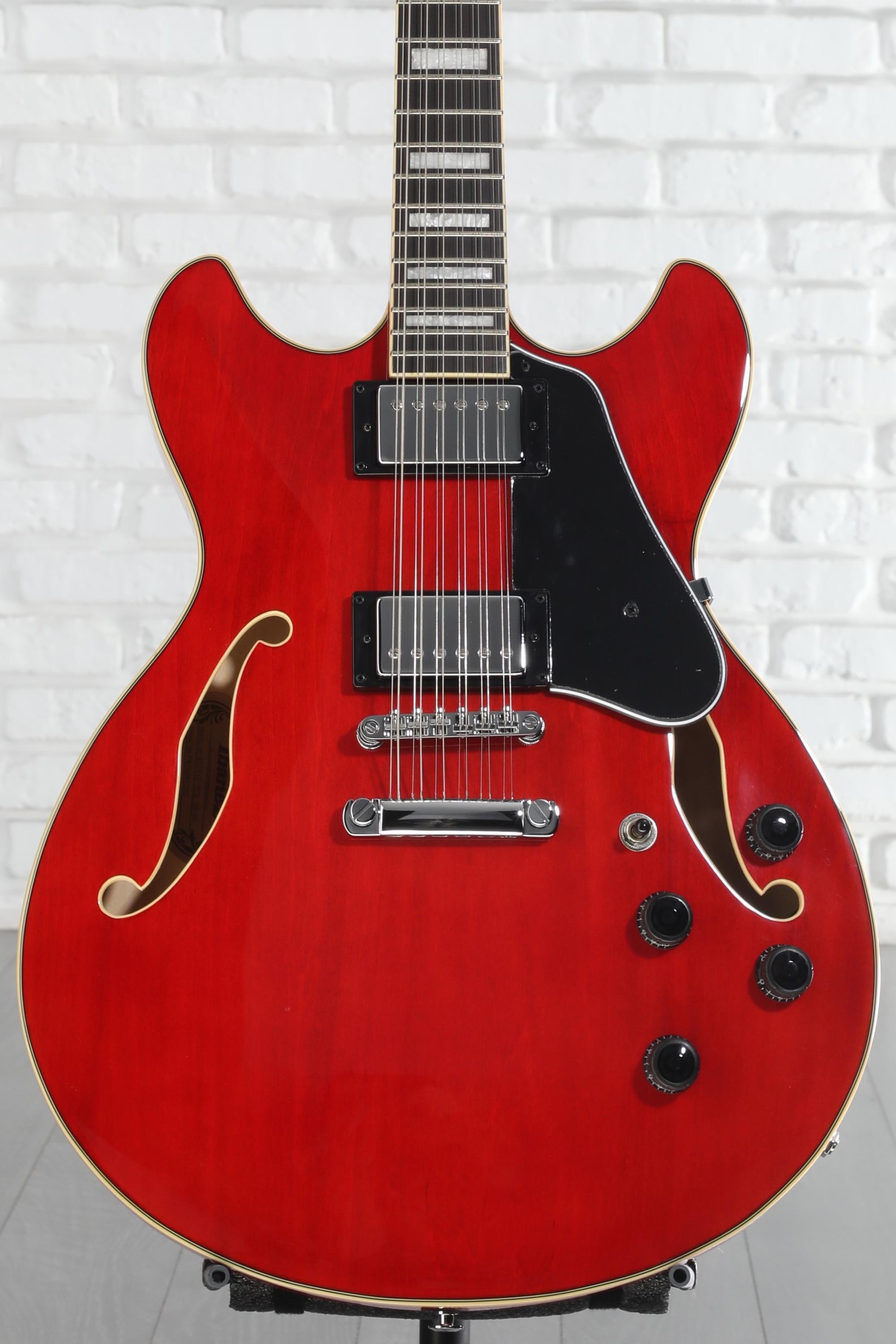 Ibanez Artcore AS7312 Semi-hollow Electric Guitar - Transparent