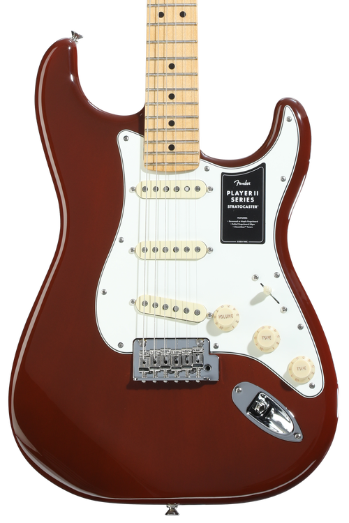 Fender Player II Stratocaster Electric Guitar - Transparent Mocha