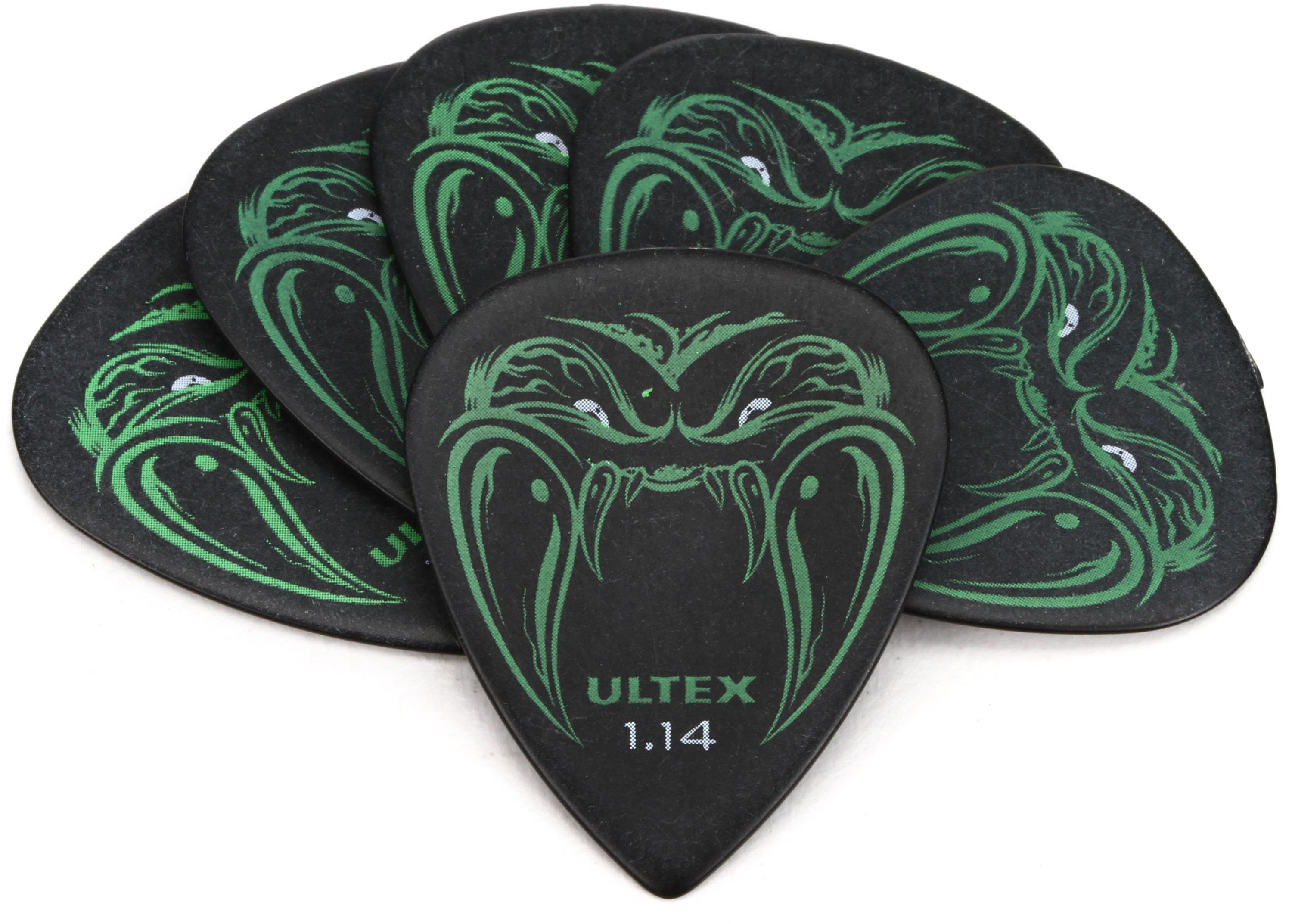Dunlop Guitar Picks James Hetfield Signature Black Fang Ultex Plectrum  Mediator 0.73/0.94/1.14mm Guitar Accessories