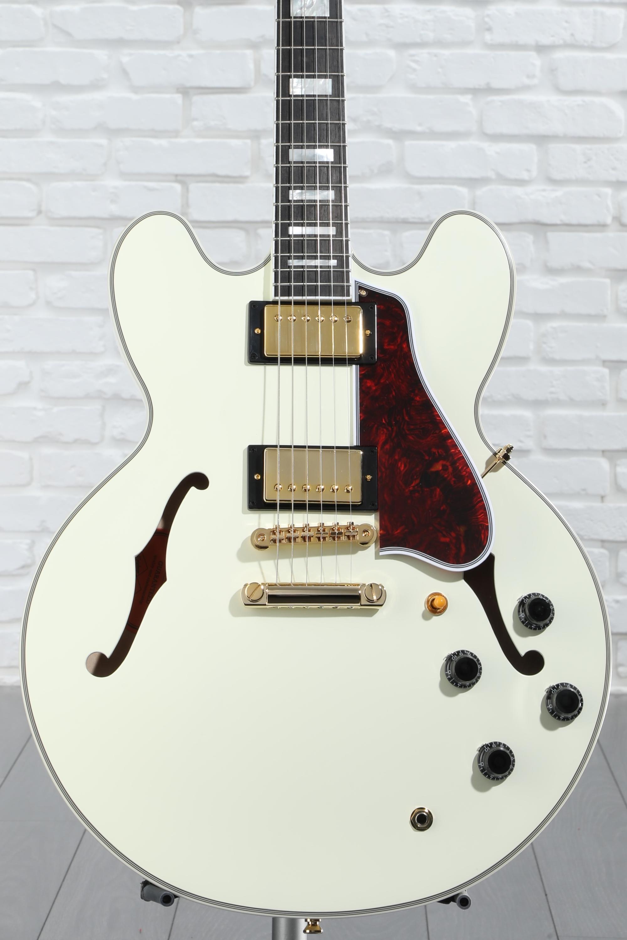 Epiphone ES-355 ホワイト by Gibson セミアコ Amazon.com: Epiphone Inspired by Gibson Custom 1959 ES-355