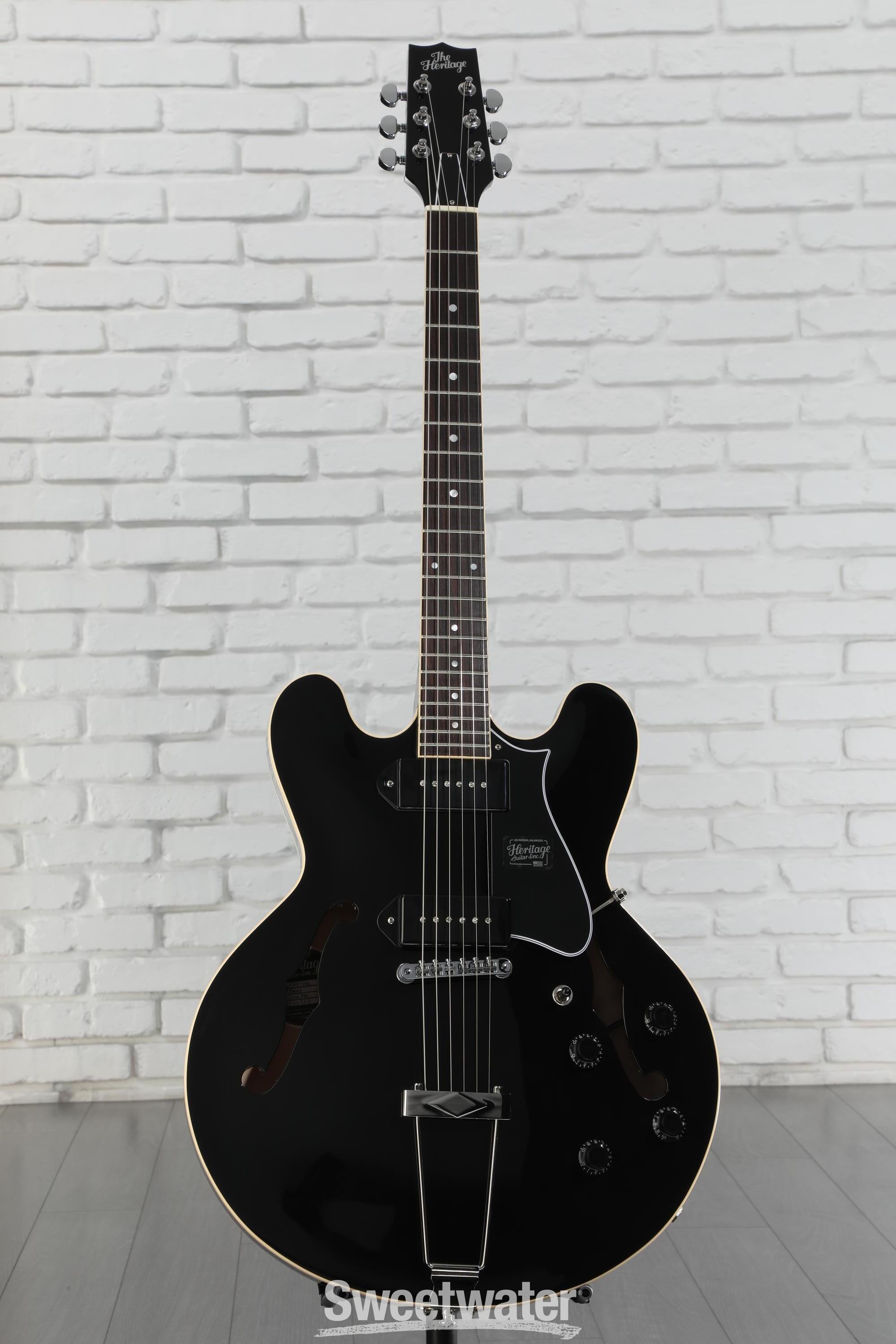 Heritage Standard H-530 Hollowbody Electric Guitar - Ebony
