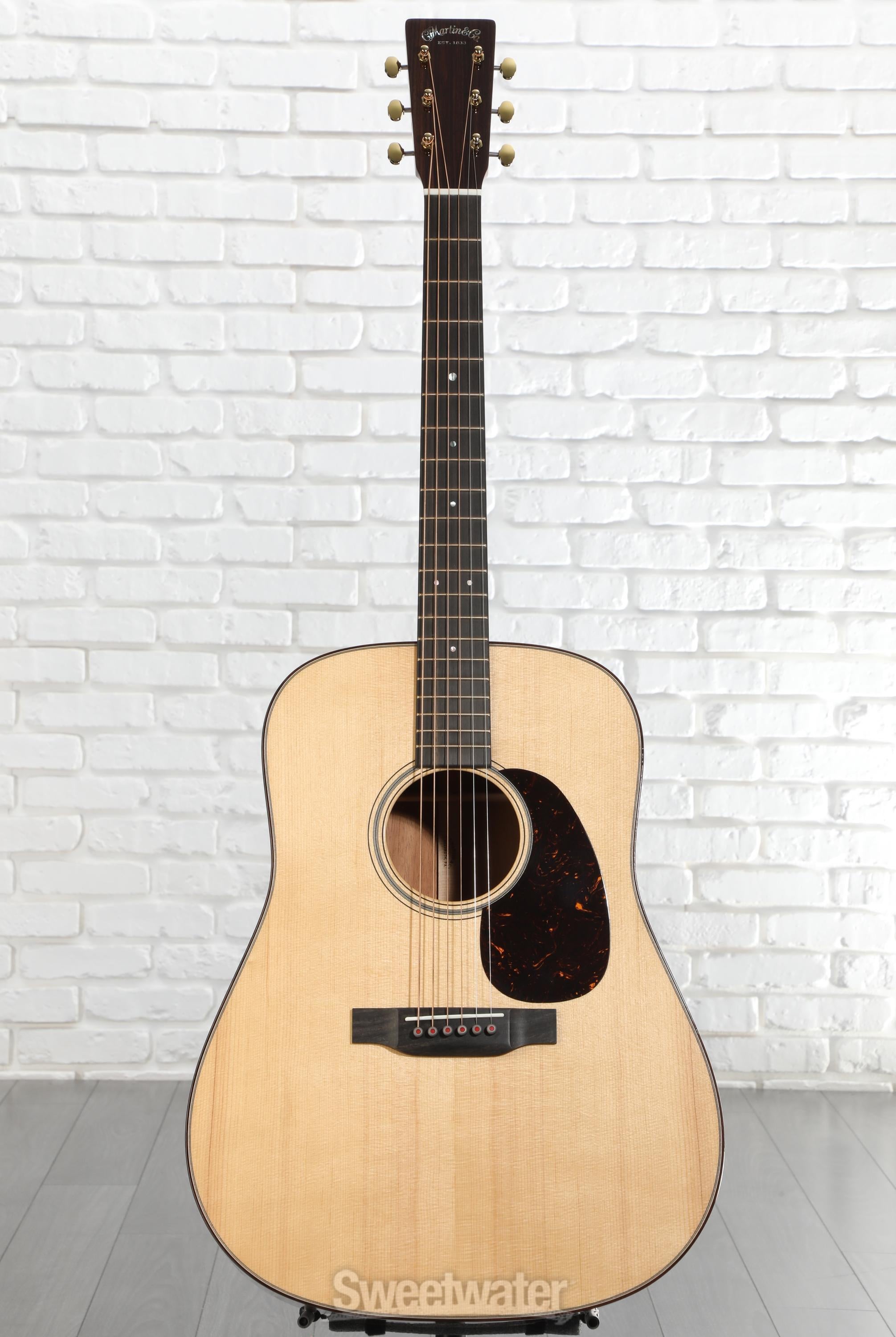 Martin D-18 Modern Deluxe Acoustic Guitar - Natural | Sweetwater