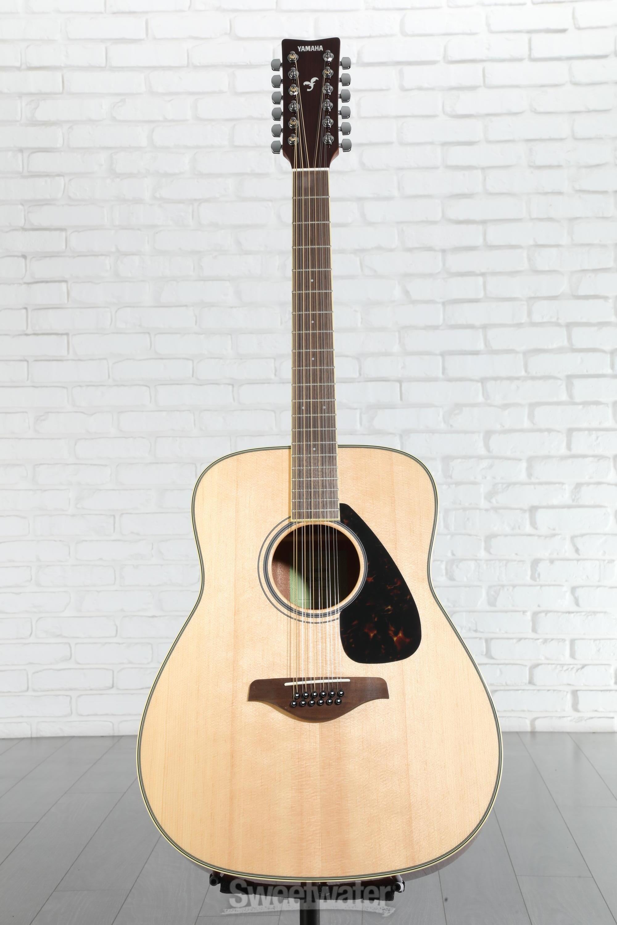 Yamaha FG820-12 12-string Acoustic Guitar - Natural | Sweetwater