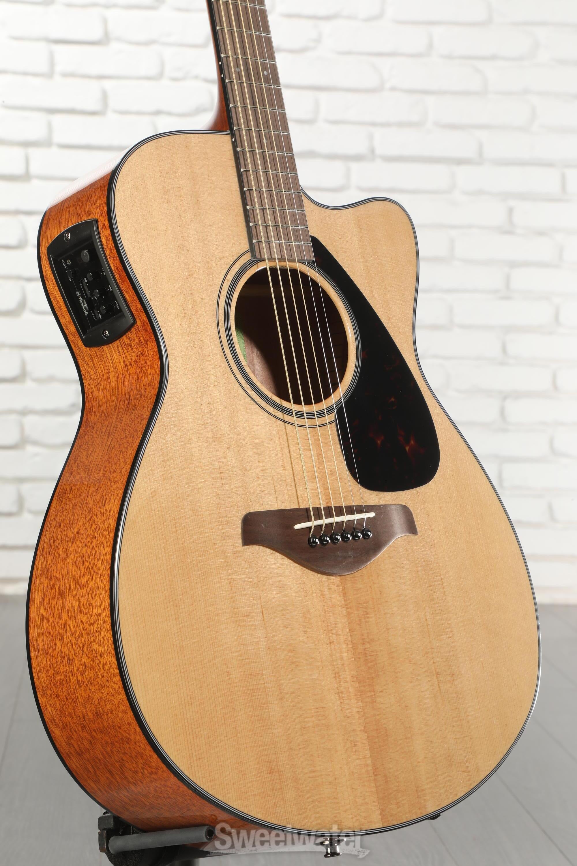 Photo of Yamaha FSX800C Concert Cutaway Acoustic-electric Guitar - Natural
