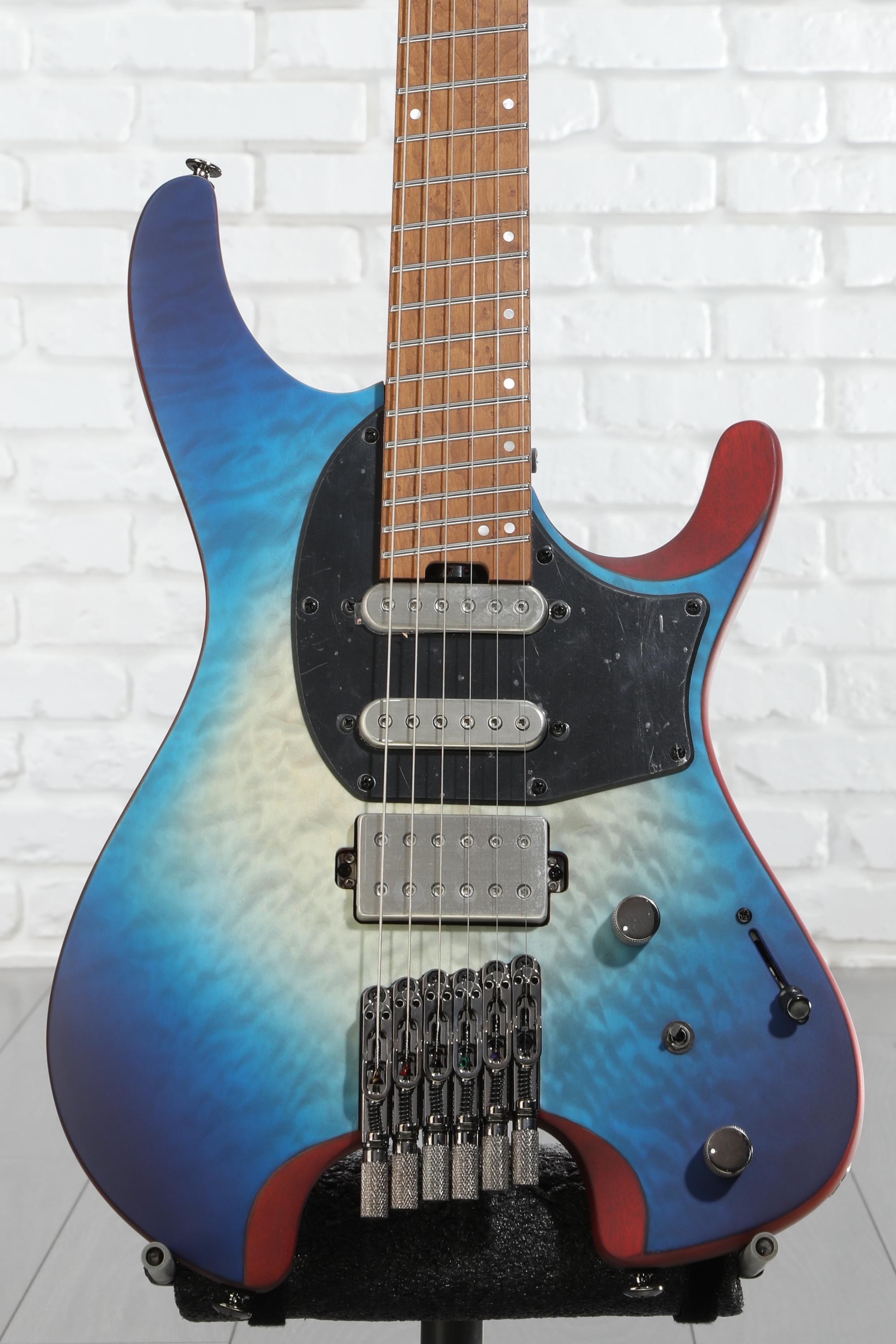 Ibanez QX54QM - Blue Sphere Burst Flat | Sweetwater