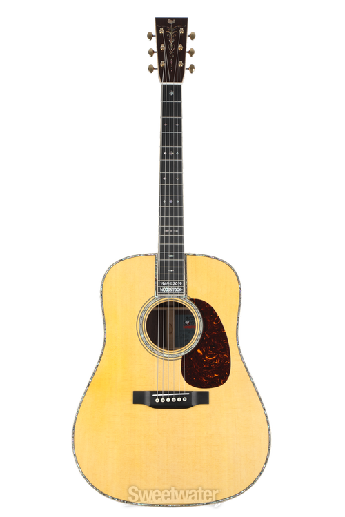 Martin D-45 Woodstock 50th Anniversary Dreadnought- Natural