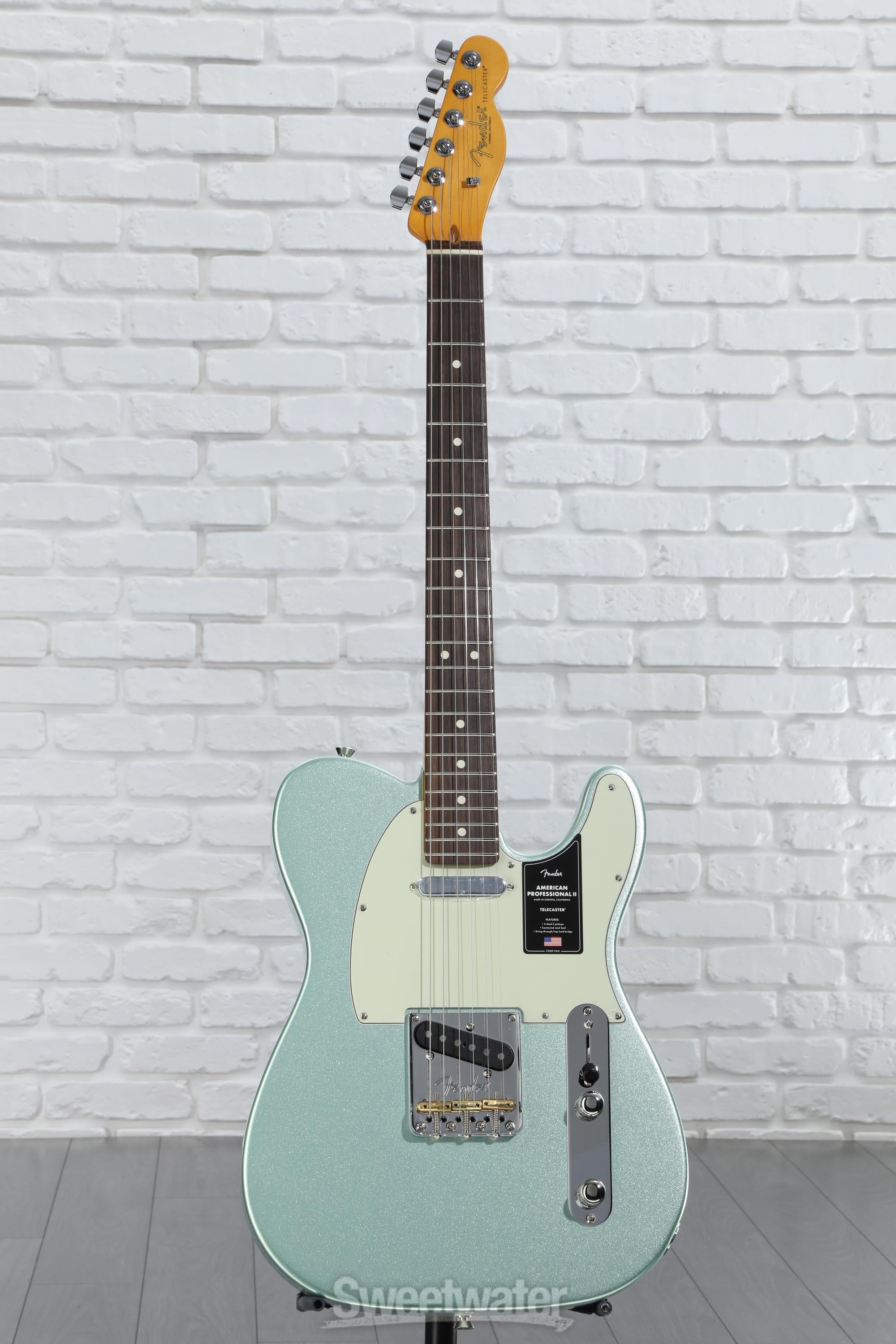 Fender American Professional II Telecaster - Mystic Surf Green