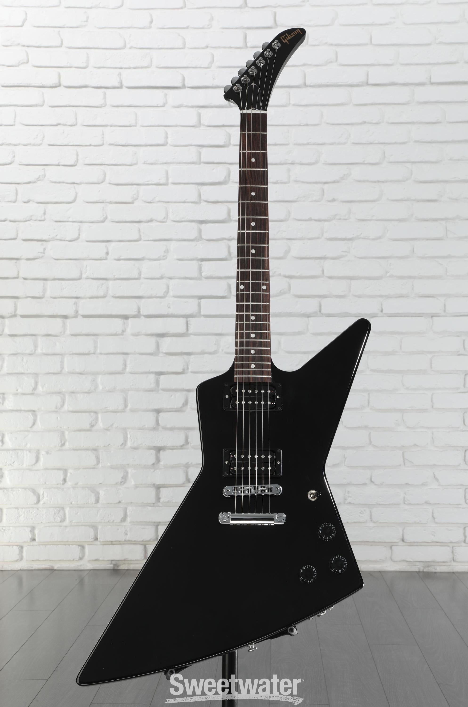 Gibson 80s Explorer Solidbody Electric Guitar - Ebony