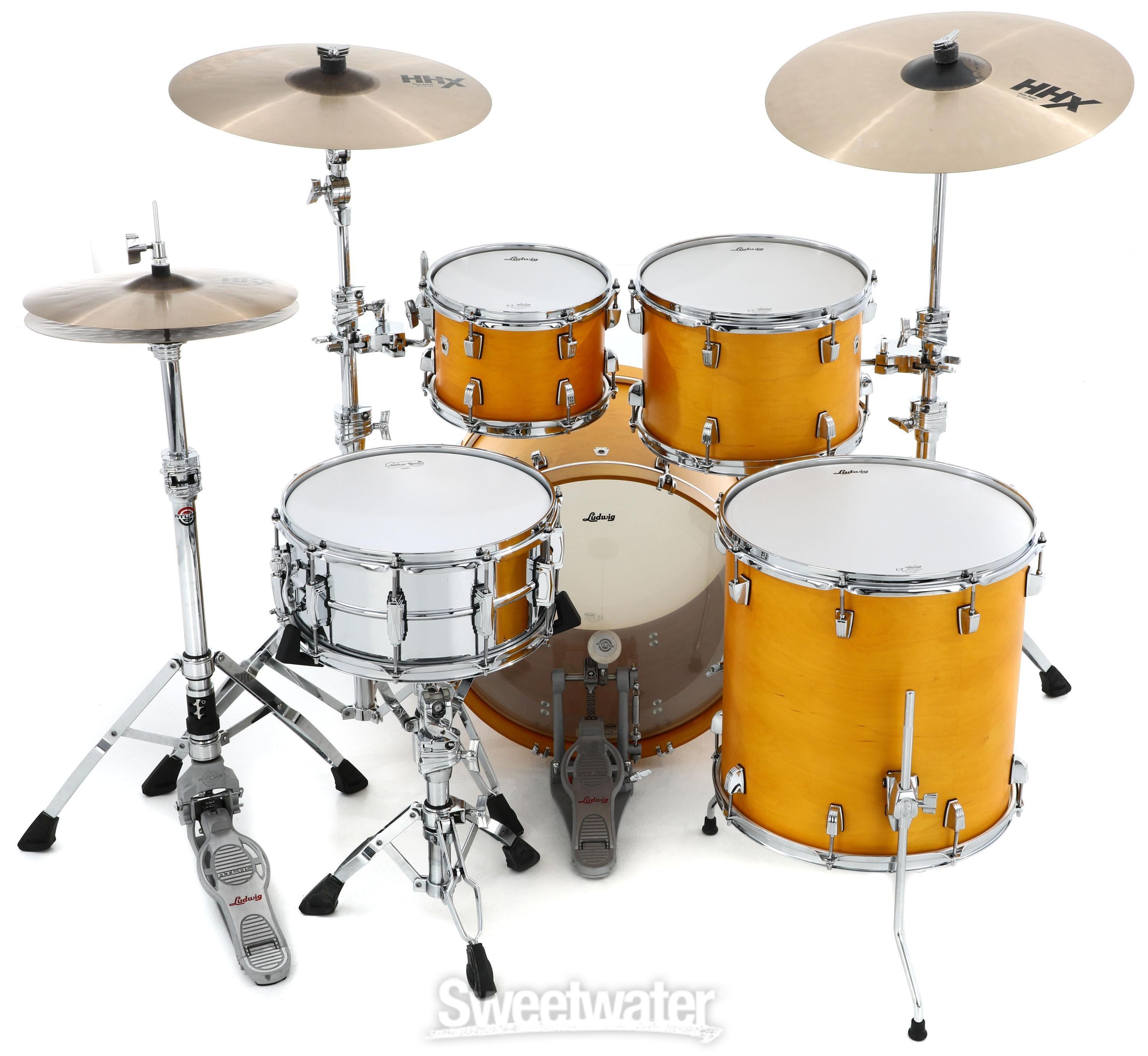Ludwig NeuSonic 4-piece Shell Pack - Satin Golden Slumbers