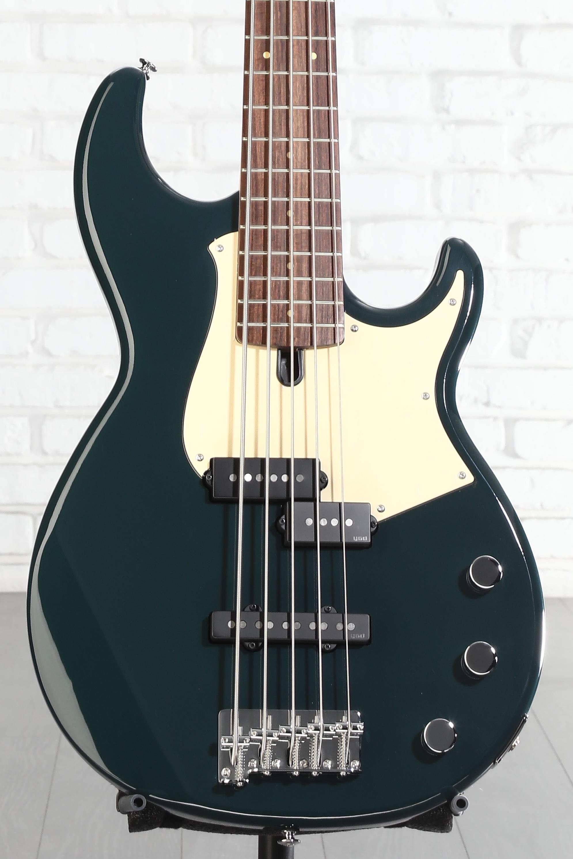 Yamaha BB435 5-string Bass Guitar - Teal Blue | Sweetwater