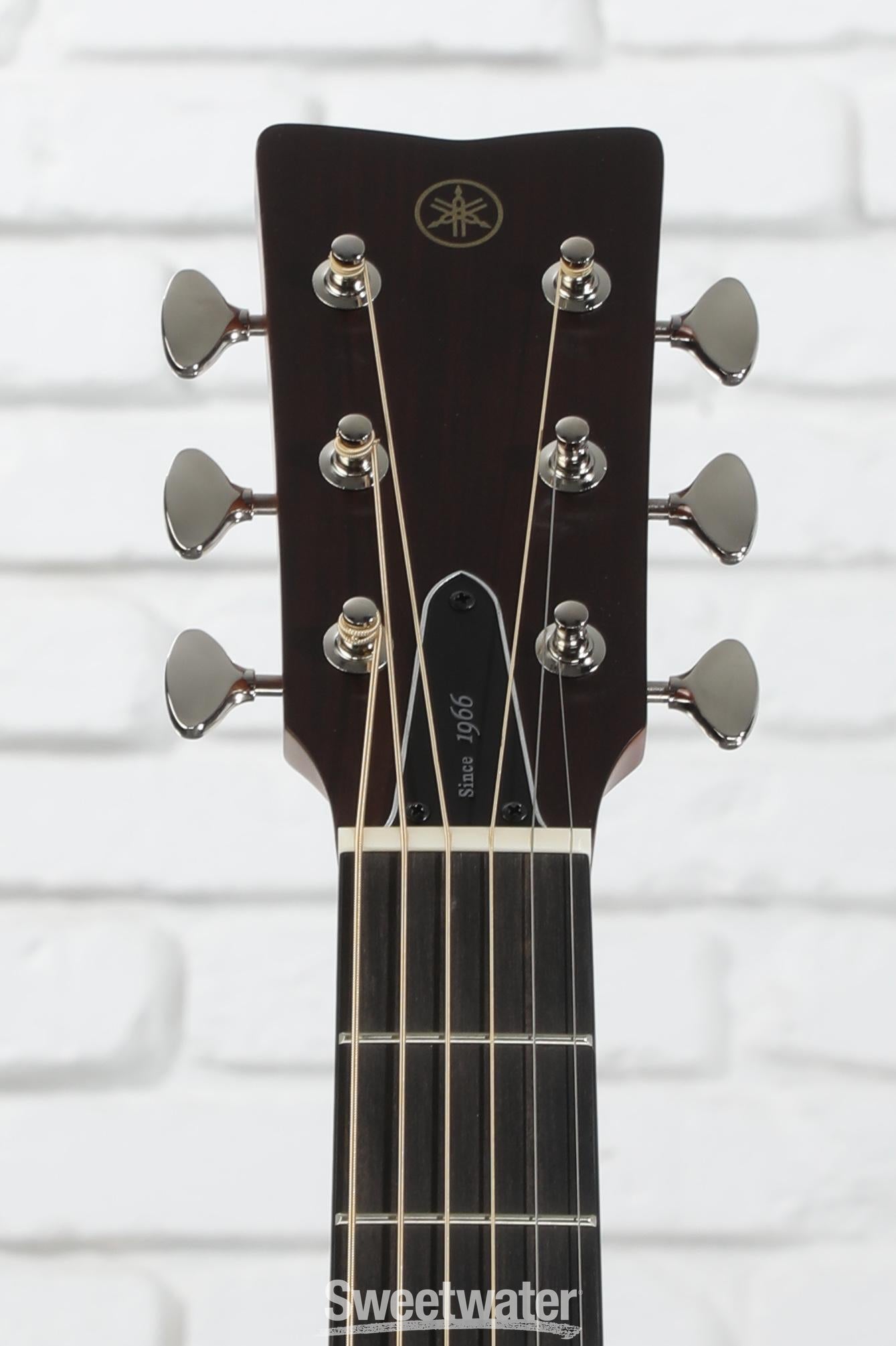 Yamaha FG5 Red Label Acoustic Guitar - Natural | Sweetwater