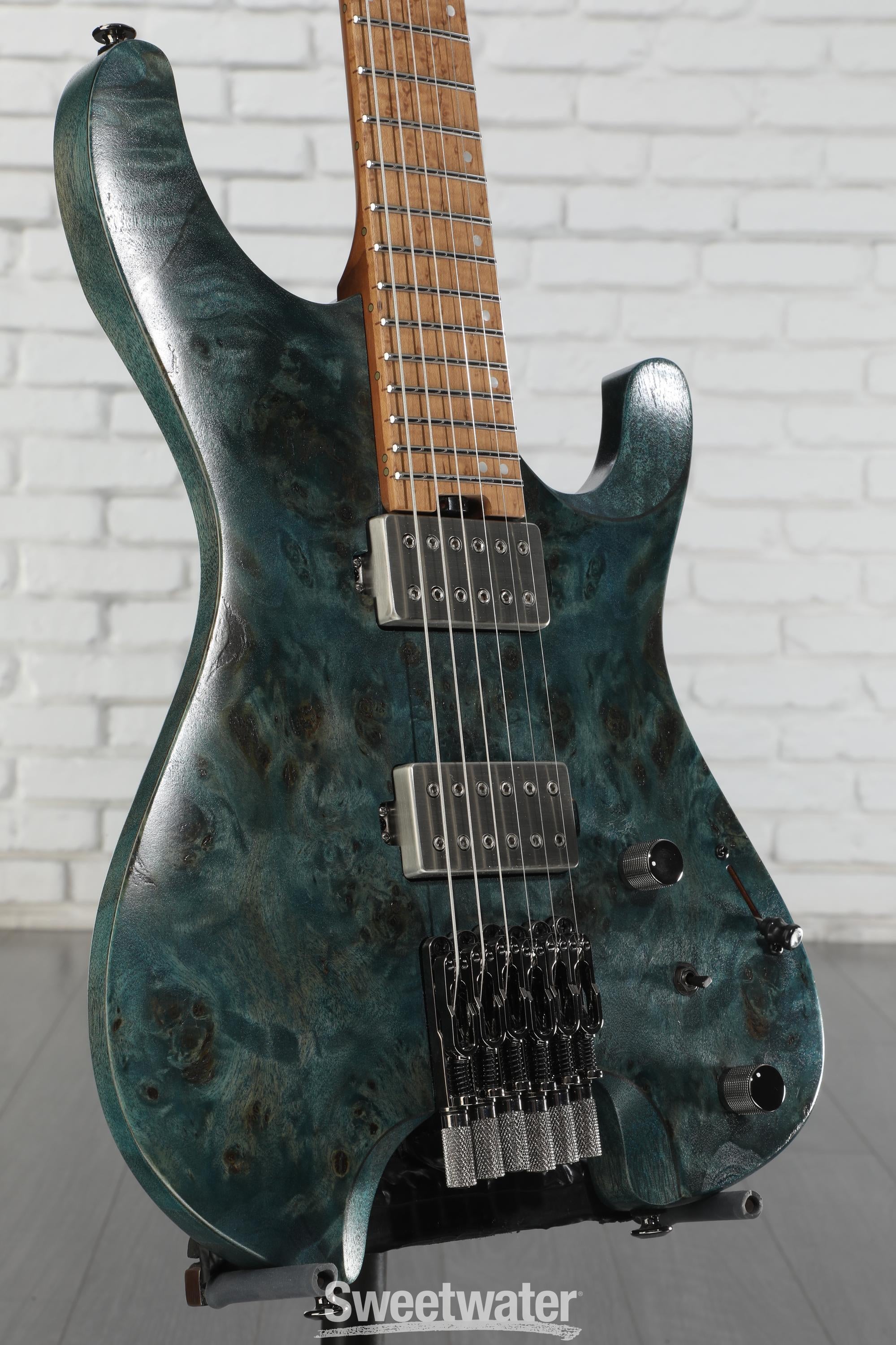 Ibanez Q52PB Electric Guitar - Cosmic Blue Low Gloss | Sweetwater