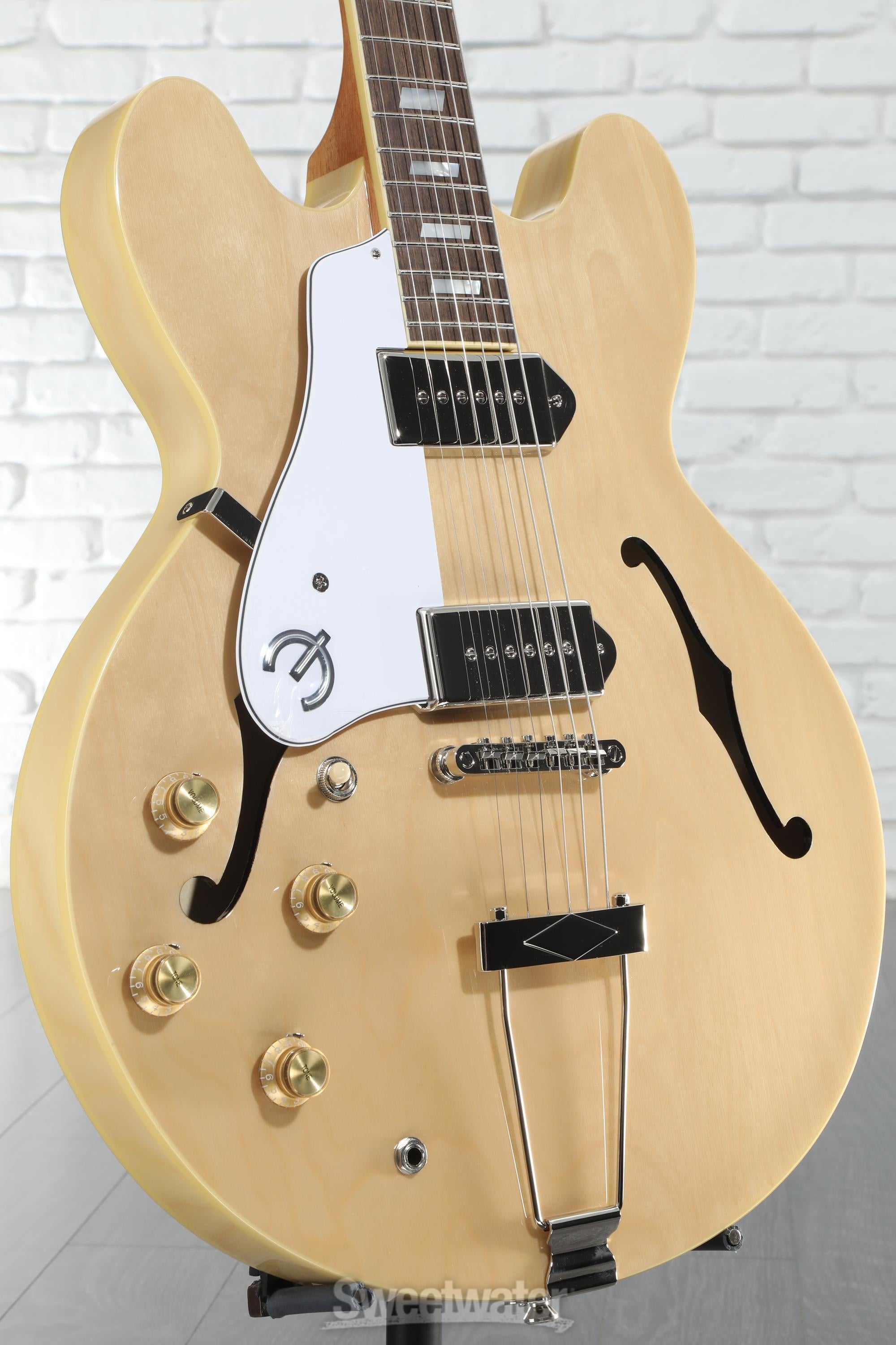 Epiphone Casino Hollowbody Electric Guitar - Natural | Sweetwater