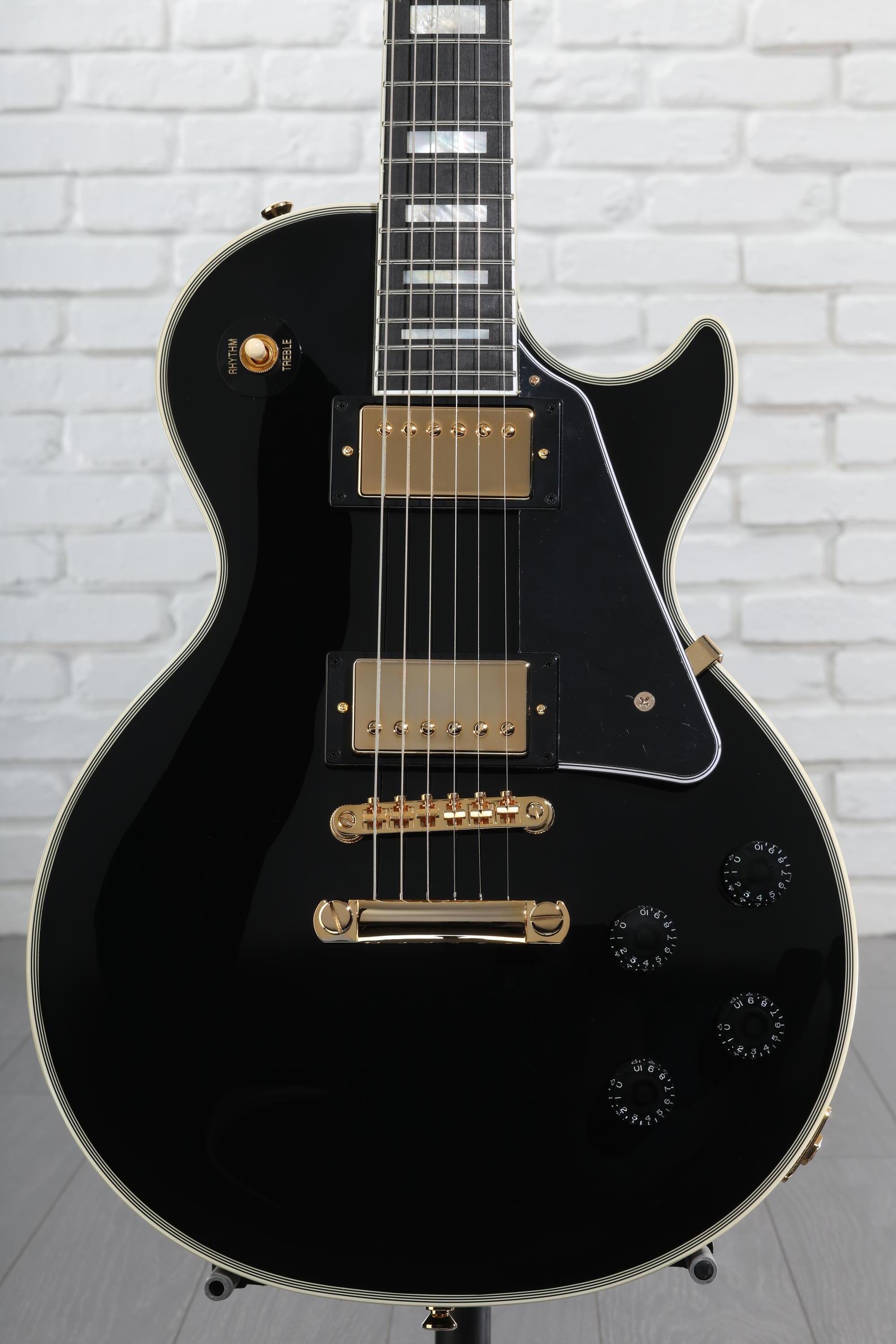 Epiphone Les Paul Custom Electric Guitar - Ebony Reviews