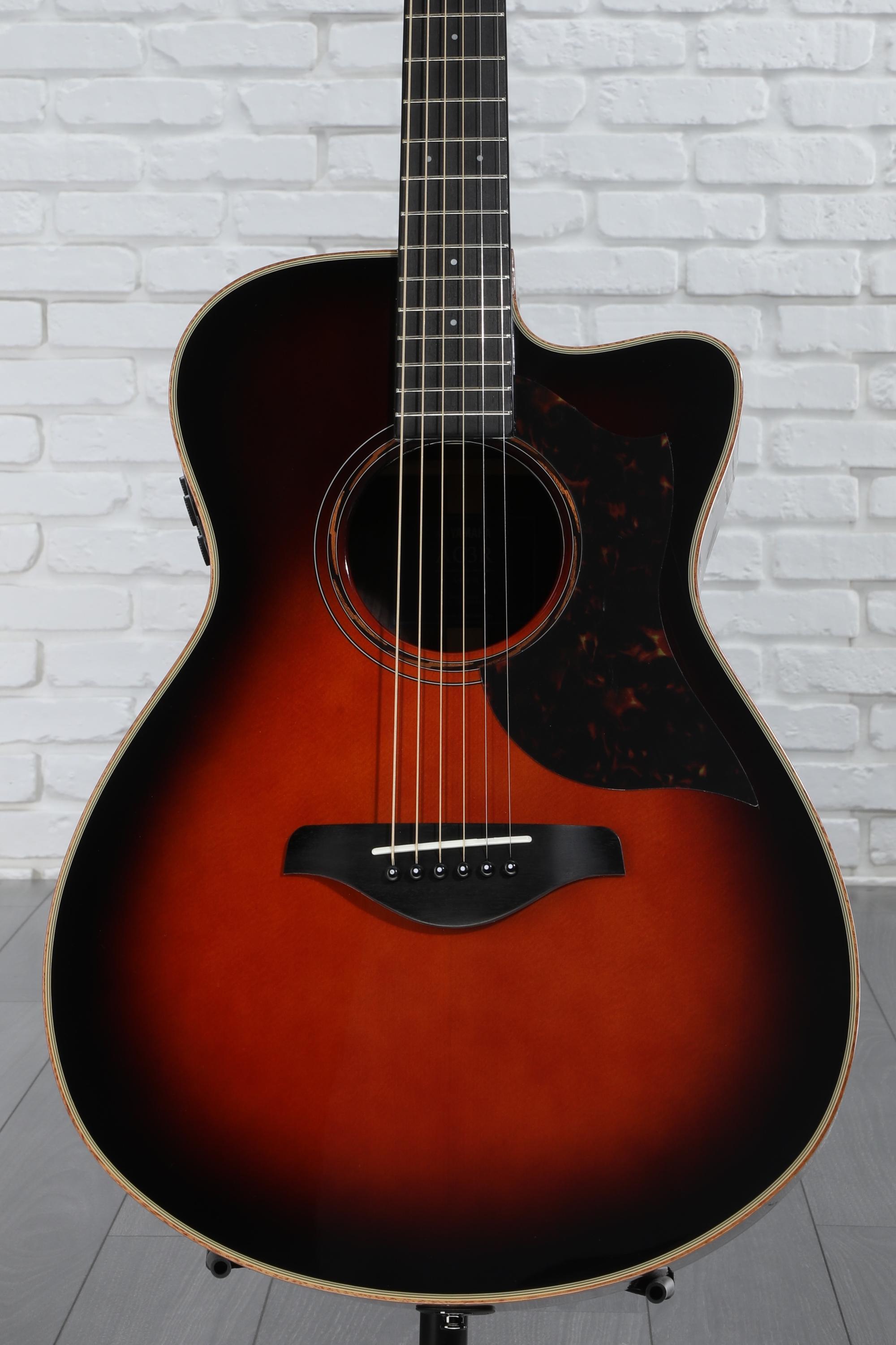Yamaha AC3R ARE Concert Cutaway Acoustic-electric Guitar - Tobacco