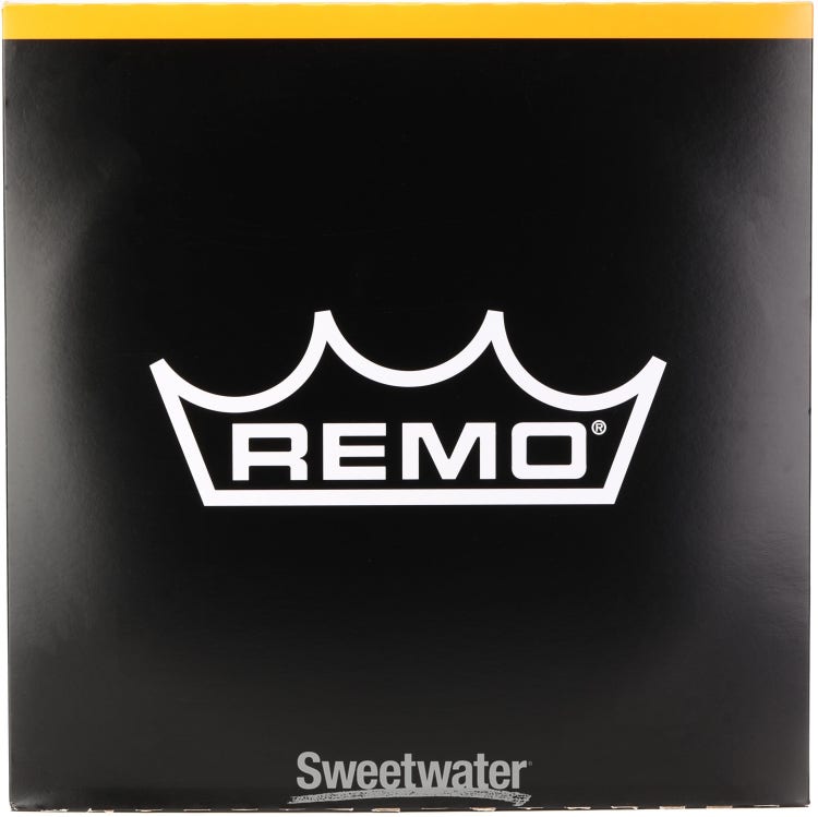 Remo Pinstripe Ebony Drumhead - 16 inch