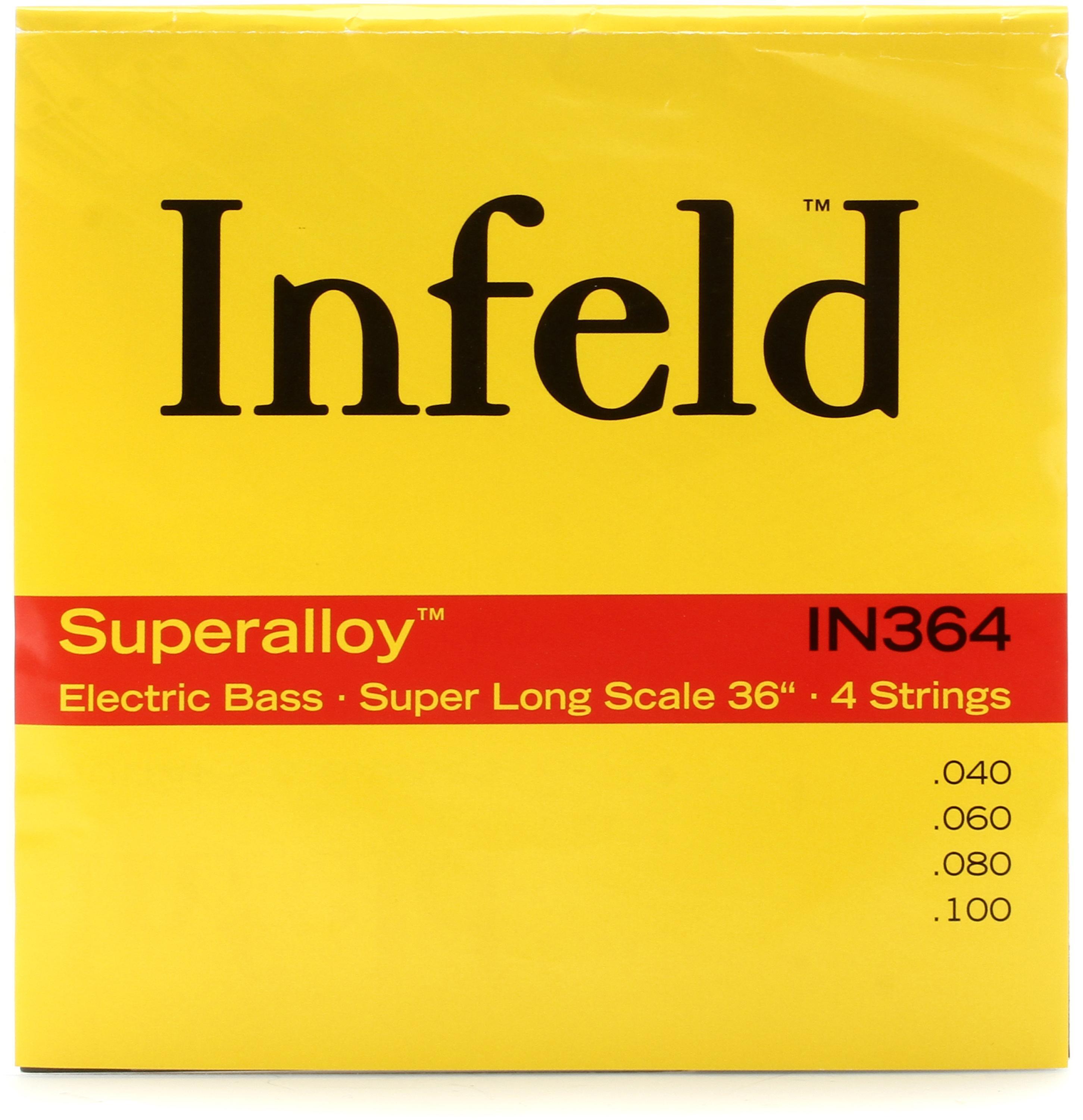 Photo of Thomastik-Infeld IN364 Infeld Bass Guitar Strings - .040-.100 Super Long Scale 36-inch 4-string