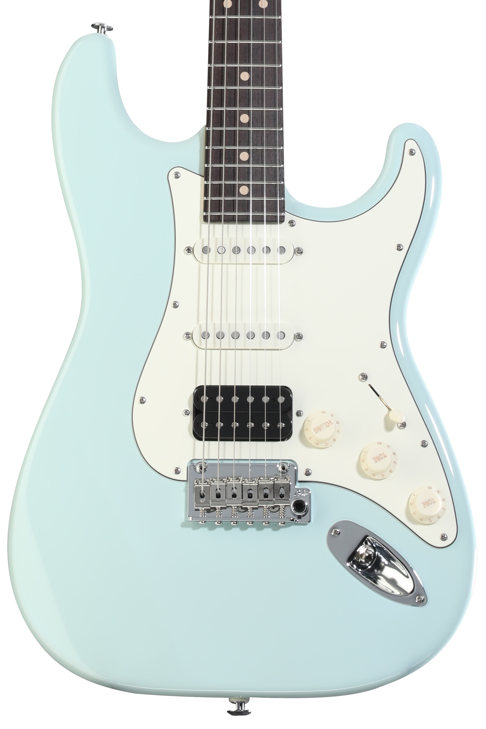 Suhr Classic S Electric Guitar - Sonic Blue, HSS | Sweetwater