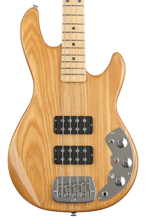 G&L CLF Research L-2000 Bass Guitar - Vintage Natural