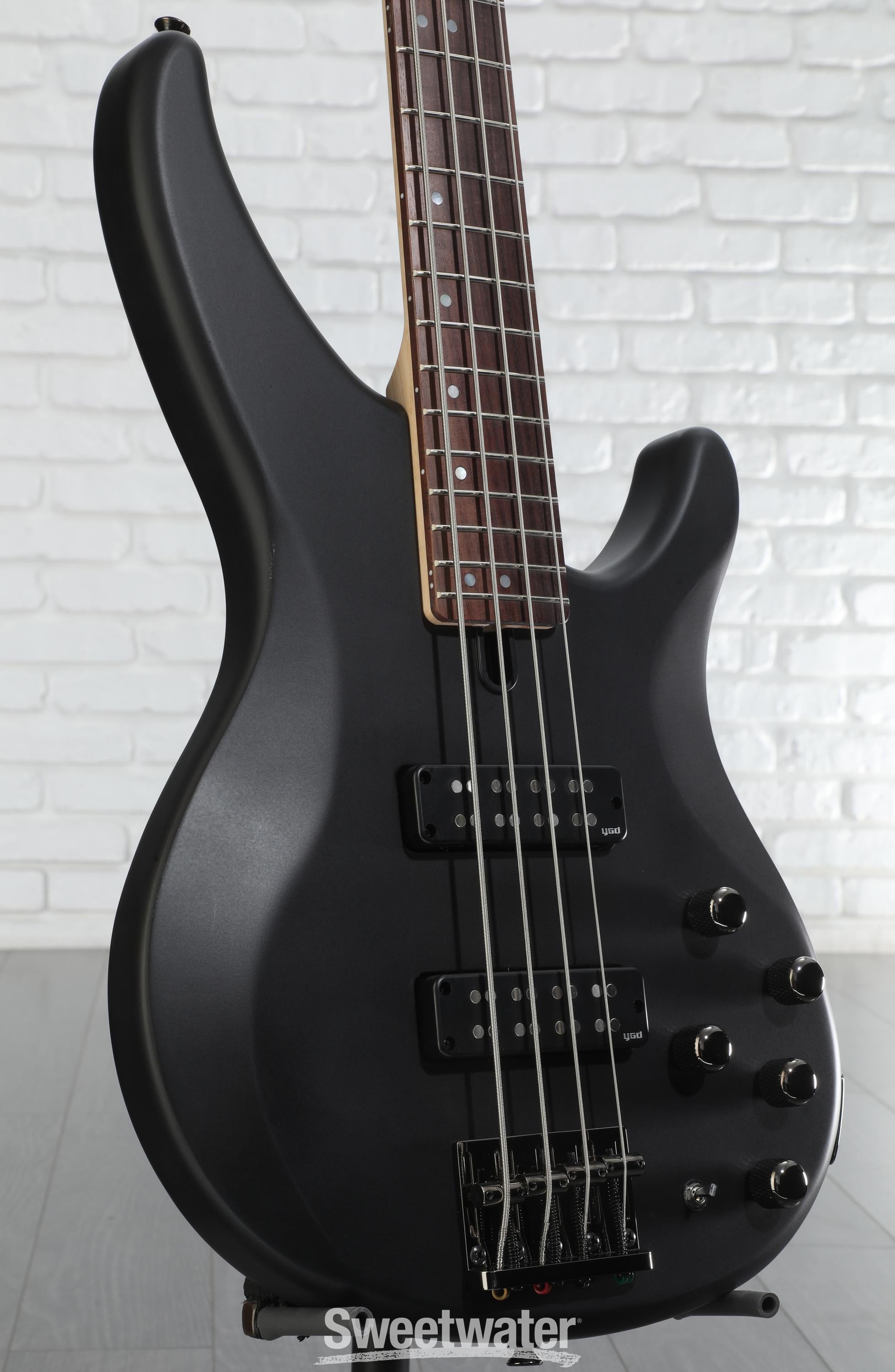 Yamaha TRBX504 4-string Bass Guitar - Translucent Black