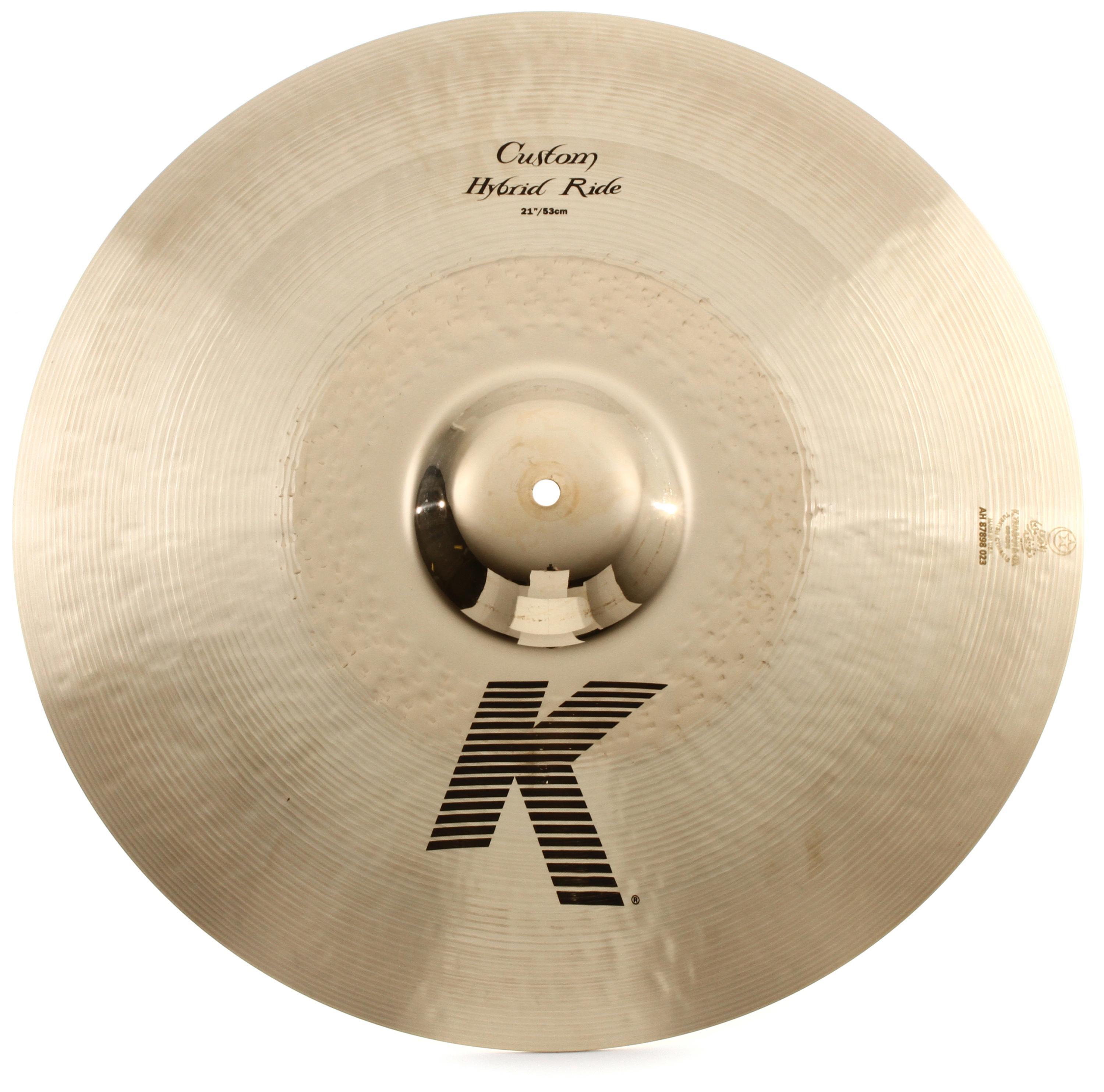 【販売買付】A.Zildjian 21ライド　３シズル シンバル