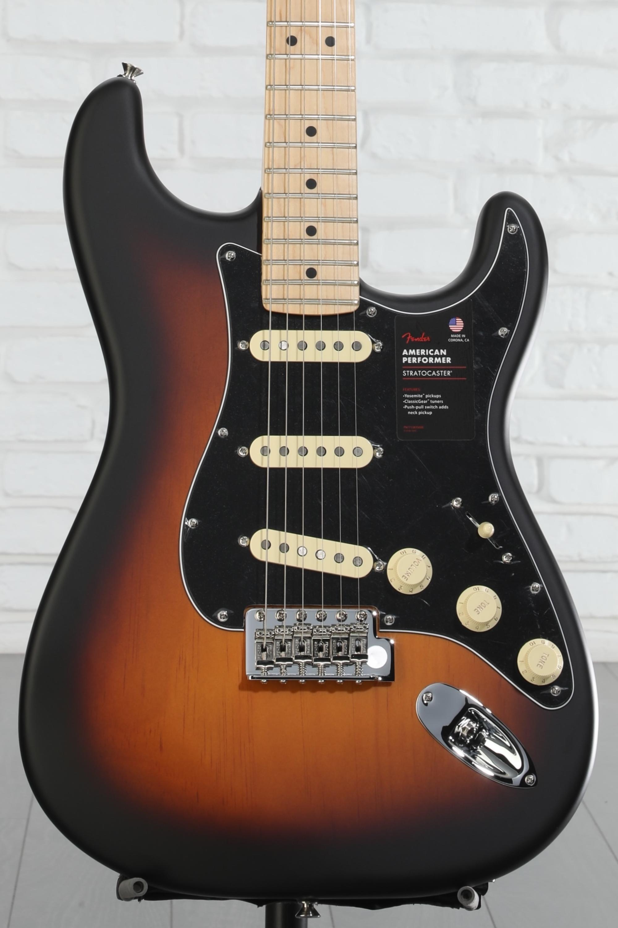 Fender Limited-edition American Performer Timber Stratocaster - 2