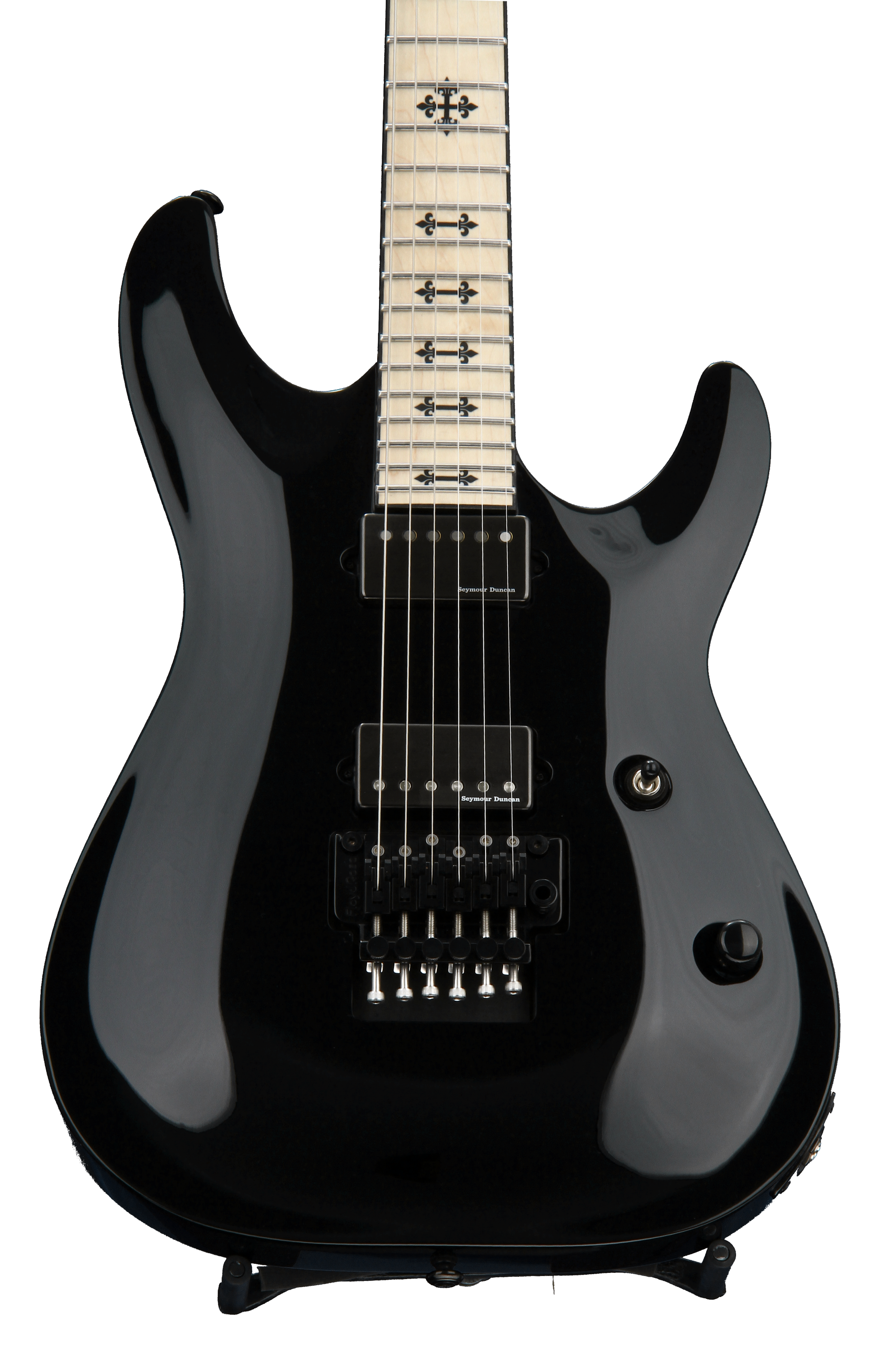 Schecter Jeff Loomis JL-6 with Floyd Rose - Black | Sweetwater
