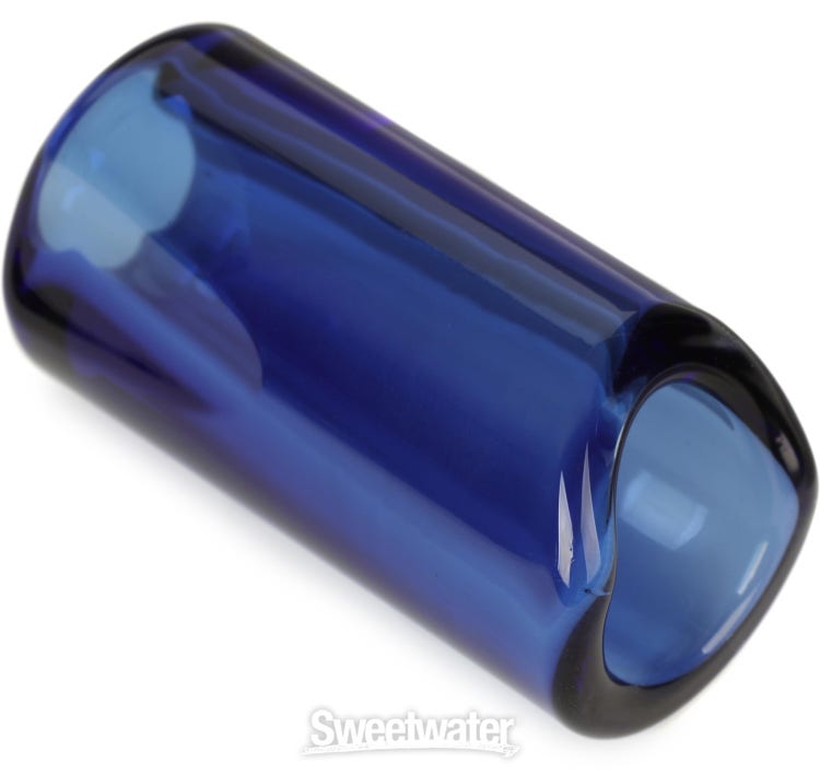 The Rock Slide Sapphire Glass Slide - Small
