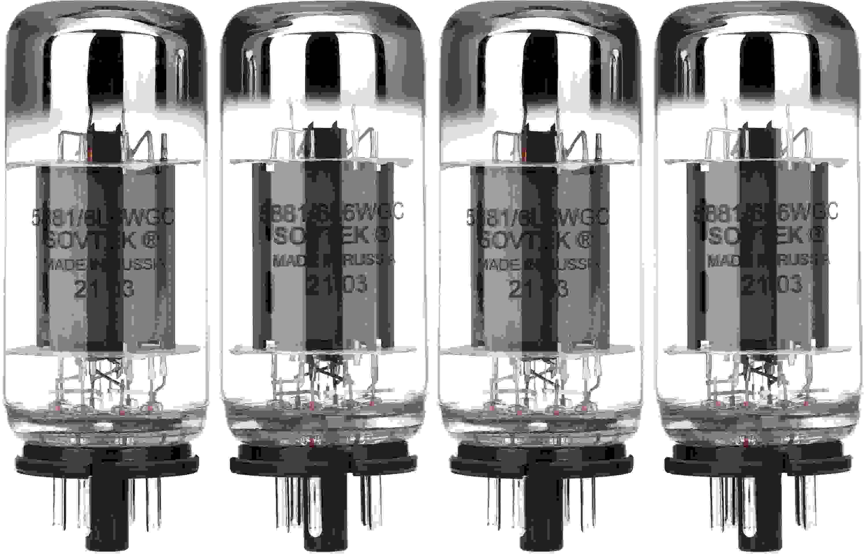 Ruby Sovtek 5881/6L6WGC Tubes, Matched Pair, Brand New