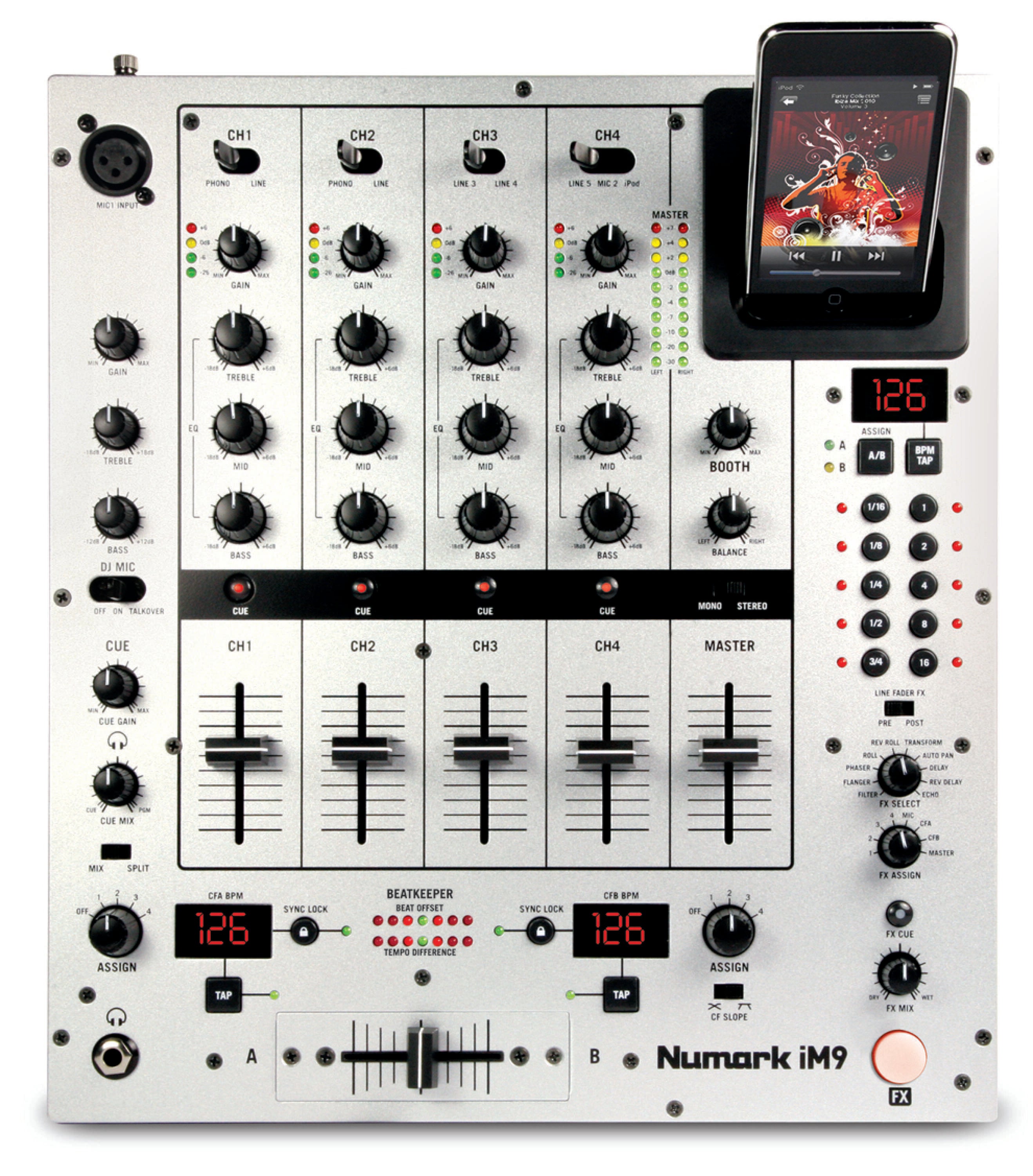 Numark iM9 DJミキサー Numark iM9 | Sweetwater