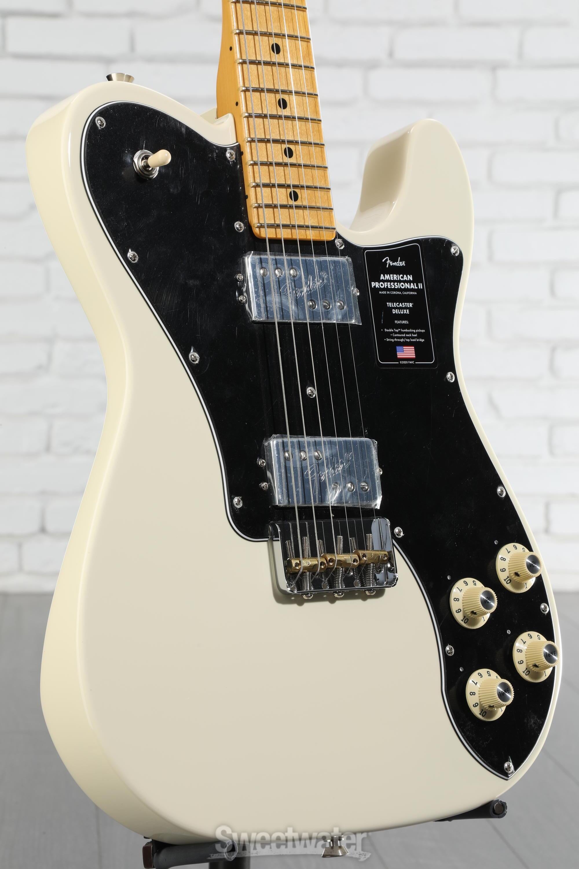 Fender American Professional II Telecaster Deluxe - Olympic