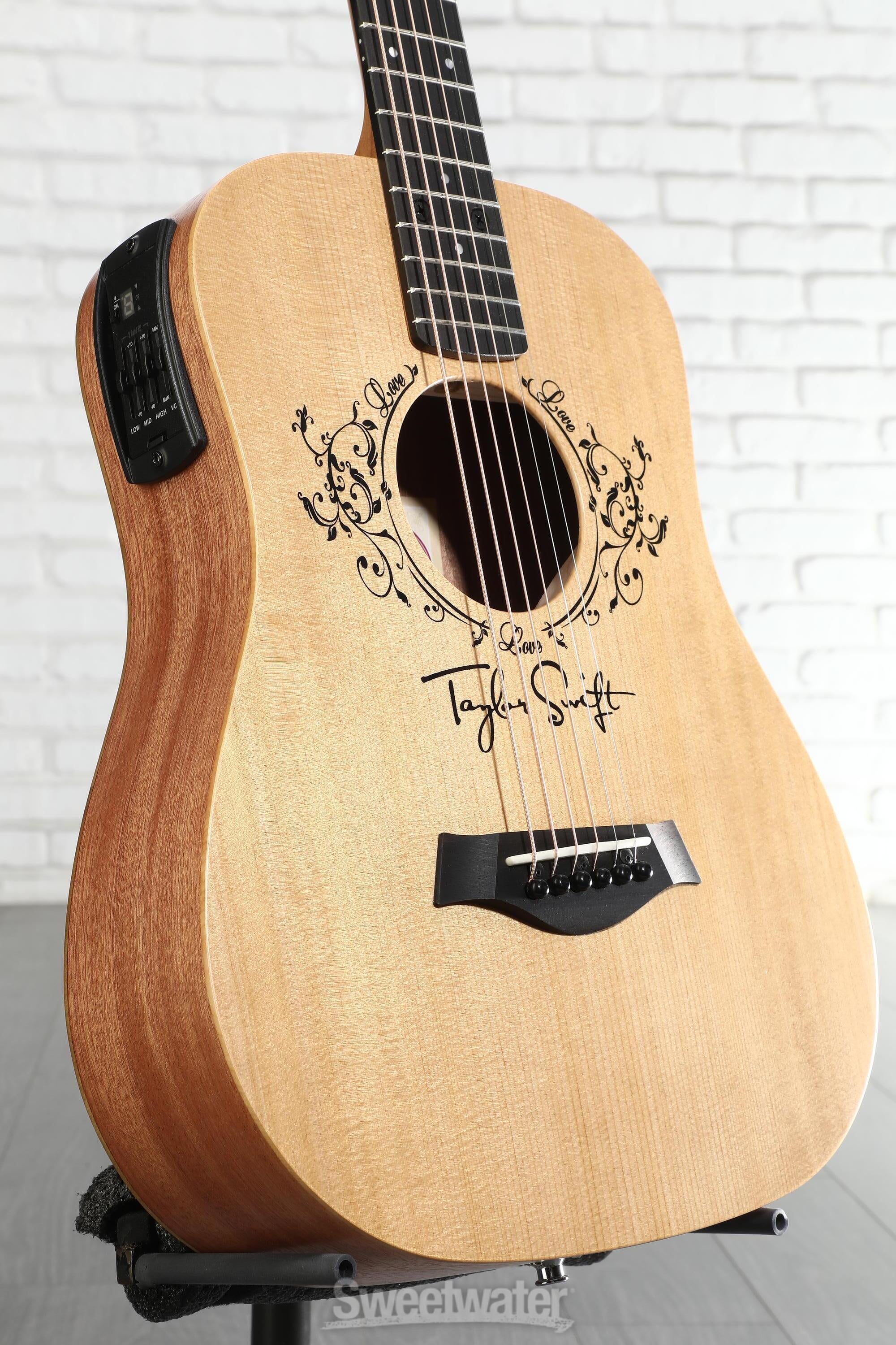 Taylor TSBTe Taylor Swift Acoustic-Electric Guitar - Natural Sitka