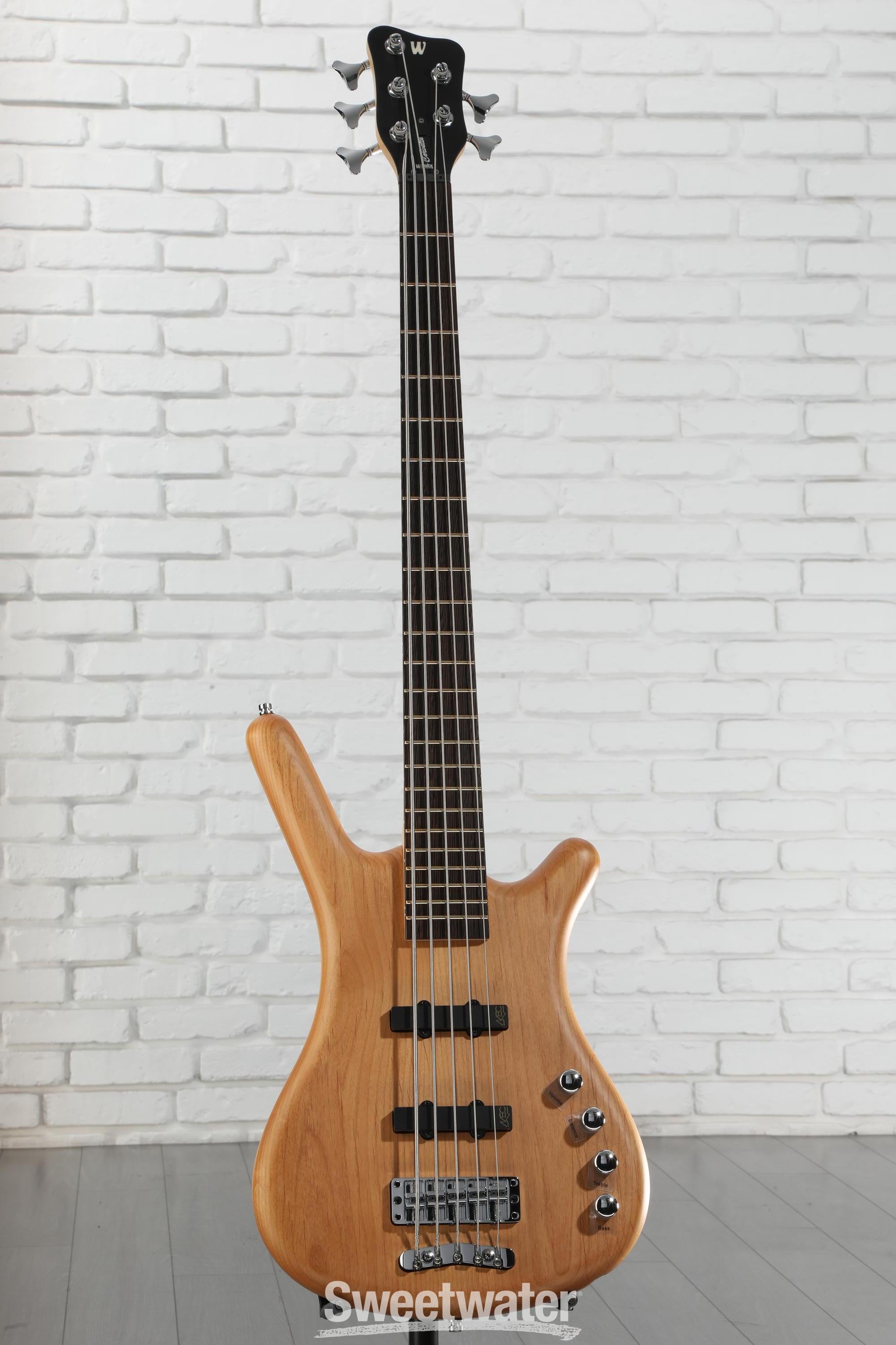 ベース Warwick rockbass corvette basic 5st Warwick RockBass Corvette Basic 5-string Bass Guitar - Ocean
